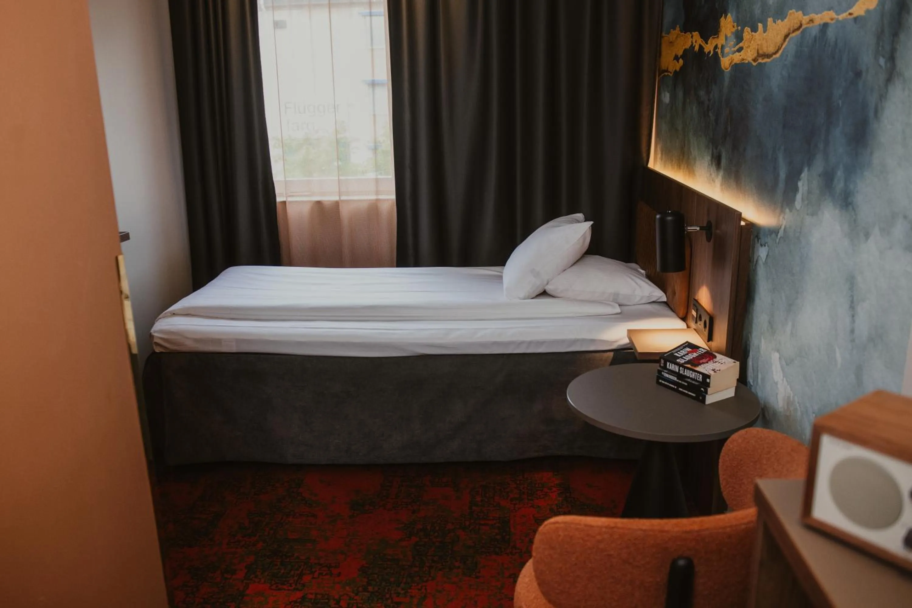 Compact Single Room in Home Hotel Bergmästaren