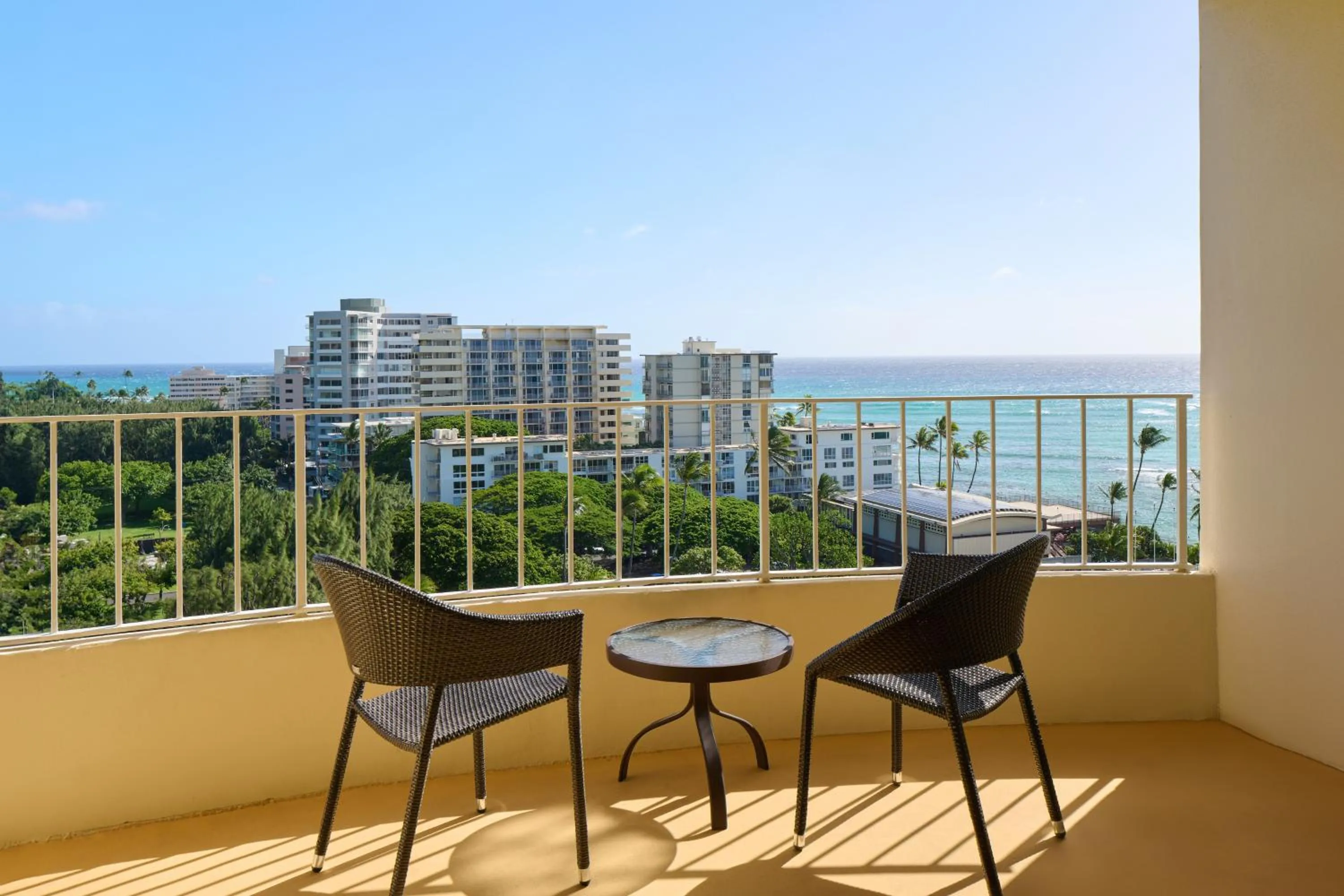 Premium Ocean View 2 Doubles in Lotus Honolulu at Diamond Head
