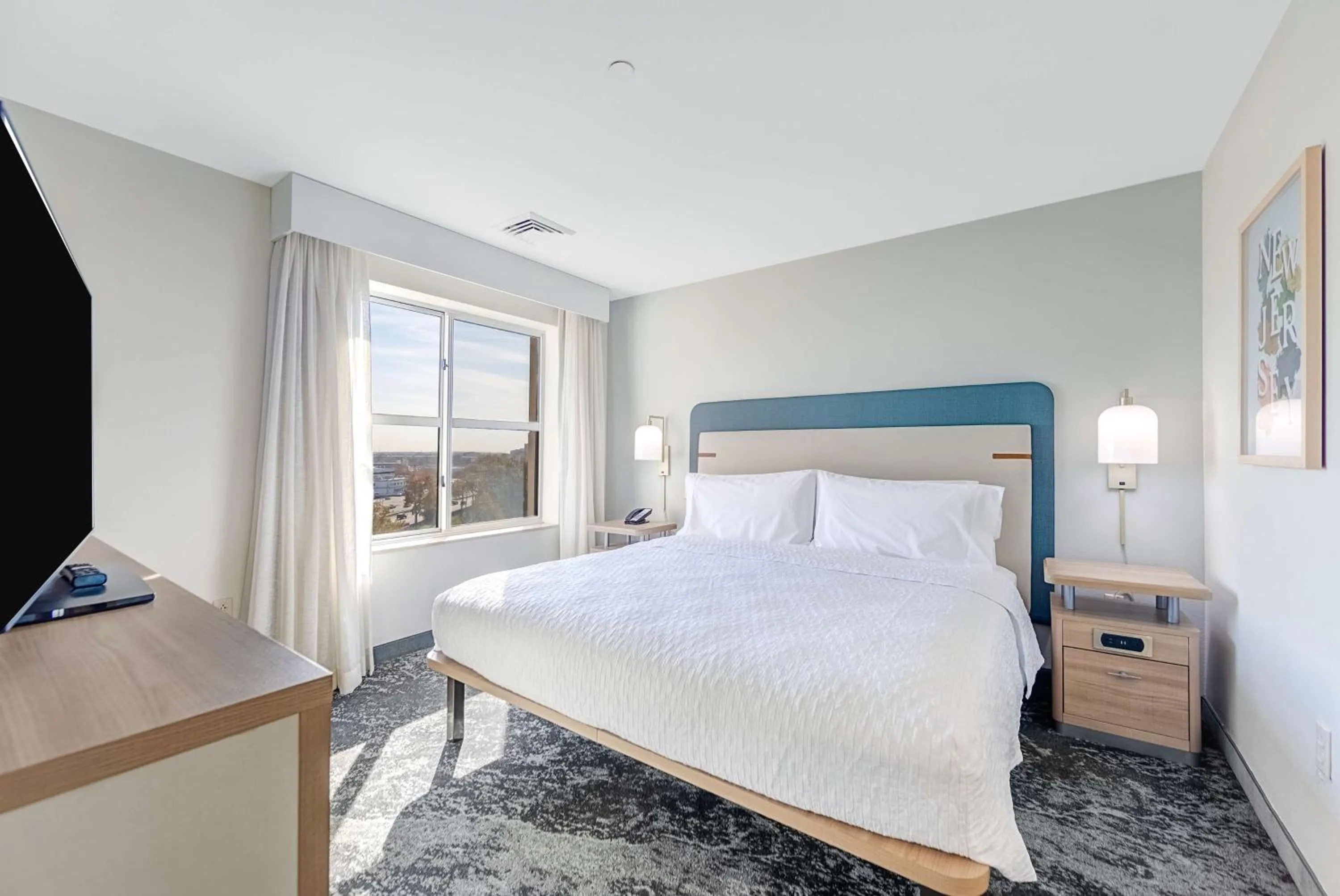 One-Bedroom King Suite - Non-Smoking in Homewood Suites by Hilton East Rutherford - Meadowlands, NJ