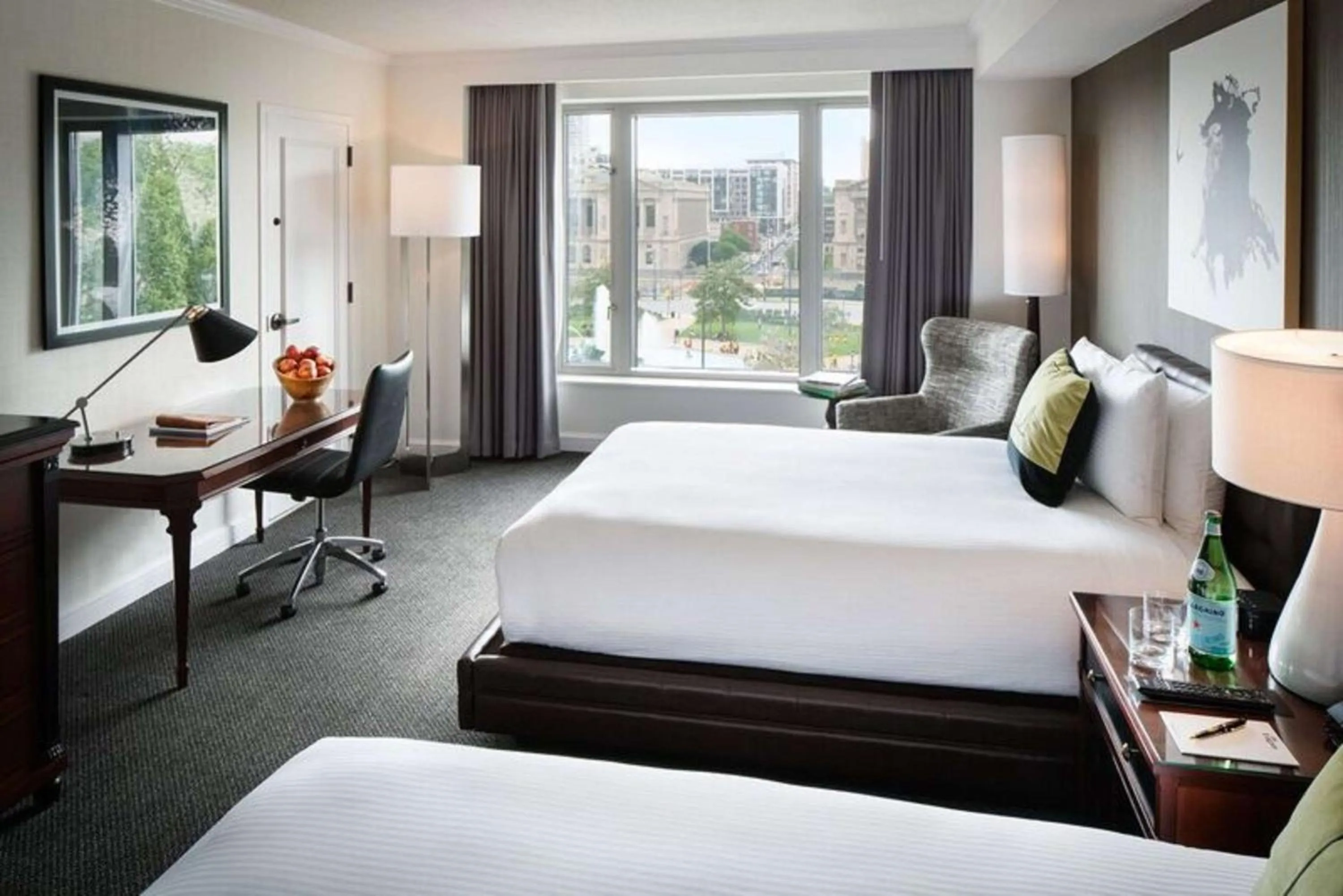 Double room with Two Double Beds - Disability Access Hearing Accessible in The Logan Philadelphia, Curio Collection by Hilton