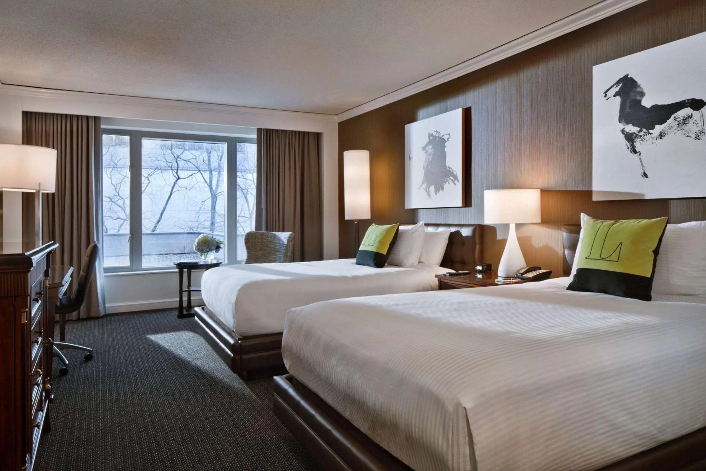 Double Room with Two Double Beds in The Logan Philadelphia, Curio Collection by Hilton