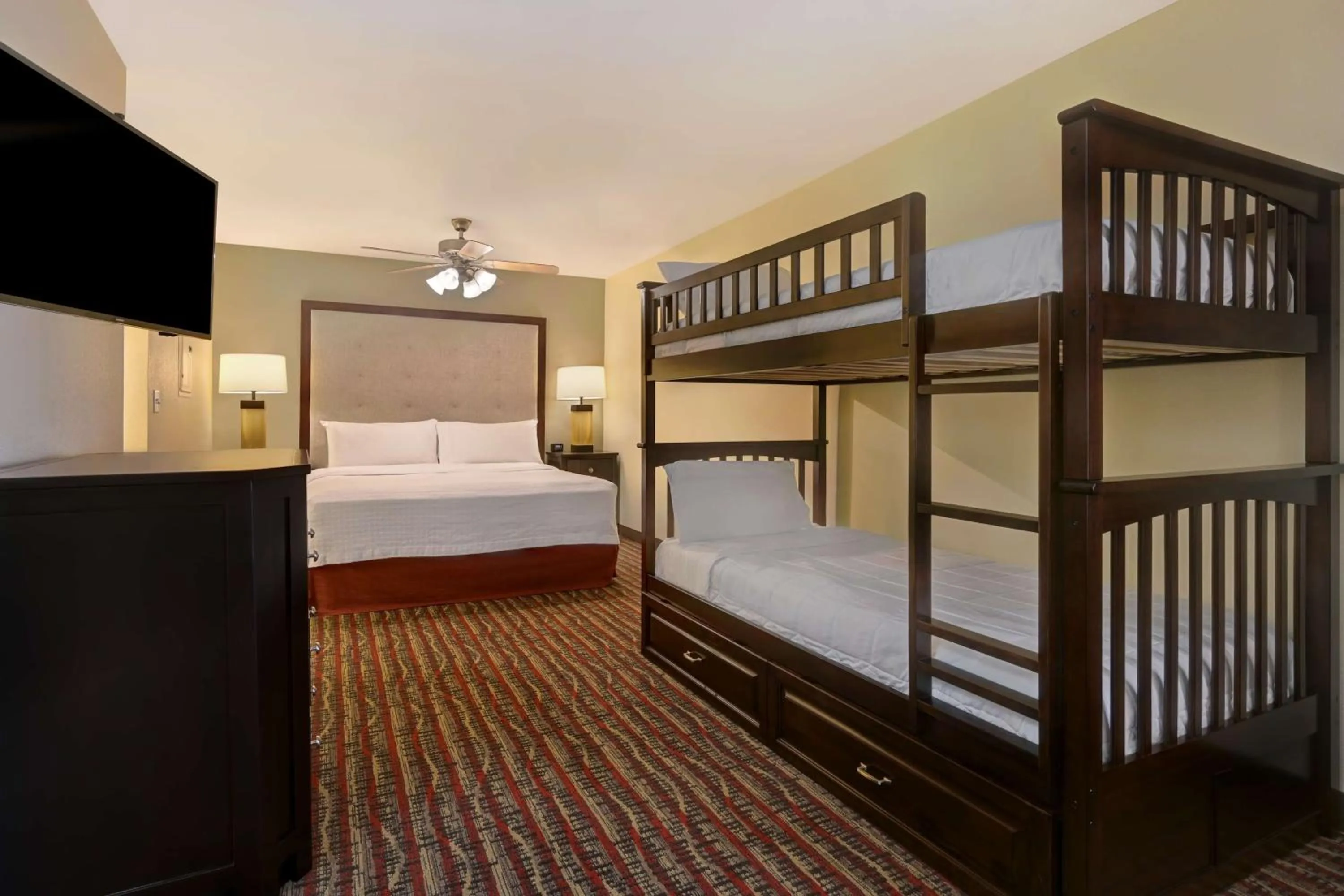 King Studio Suite with Bunk Beds in Homewood Suites by Hilton Denver Tech Center