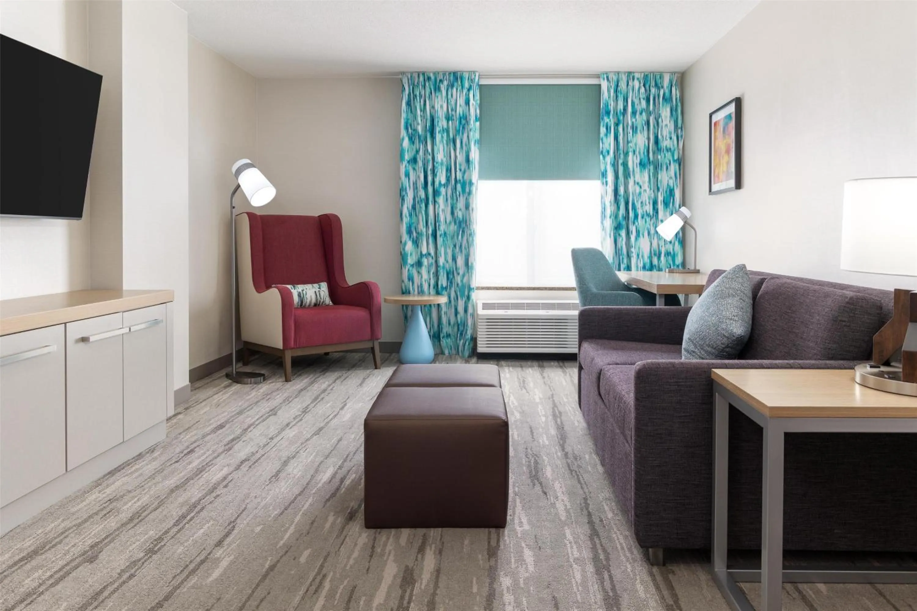 King Suite with Roll-In Shower - Mobility/Hearing Accessible in Hilton Garden Inn Hanover Arundel Mills, MD