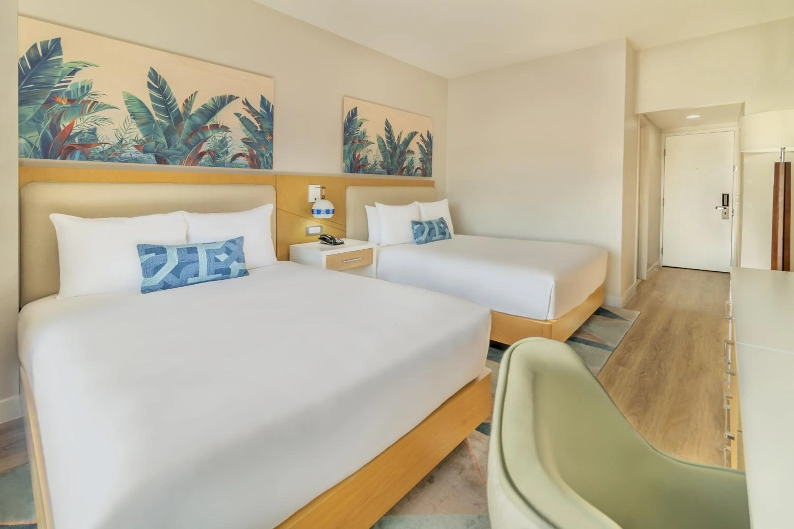 Two Queen Beds Accessible in Radisson Resort Miami Beach