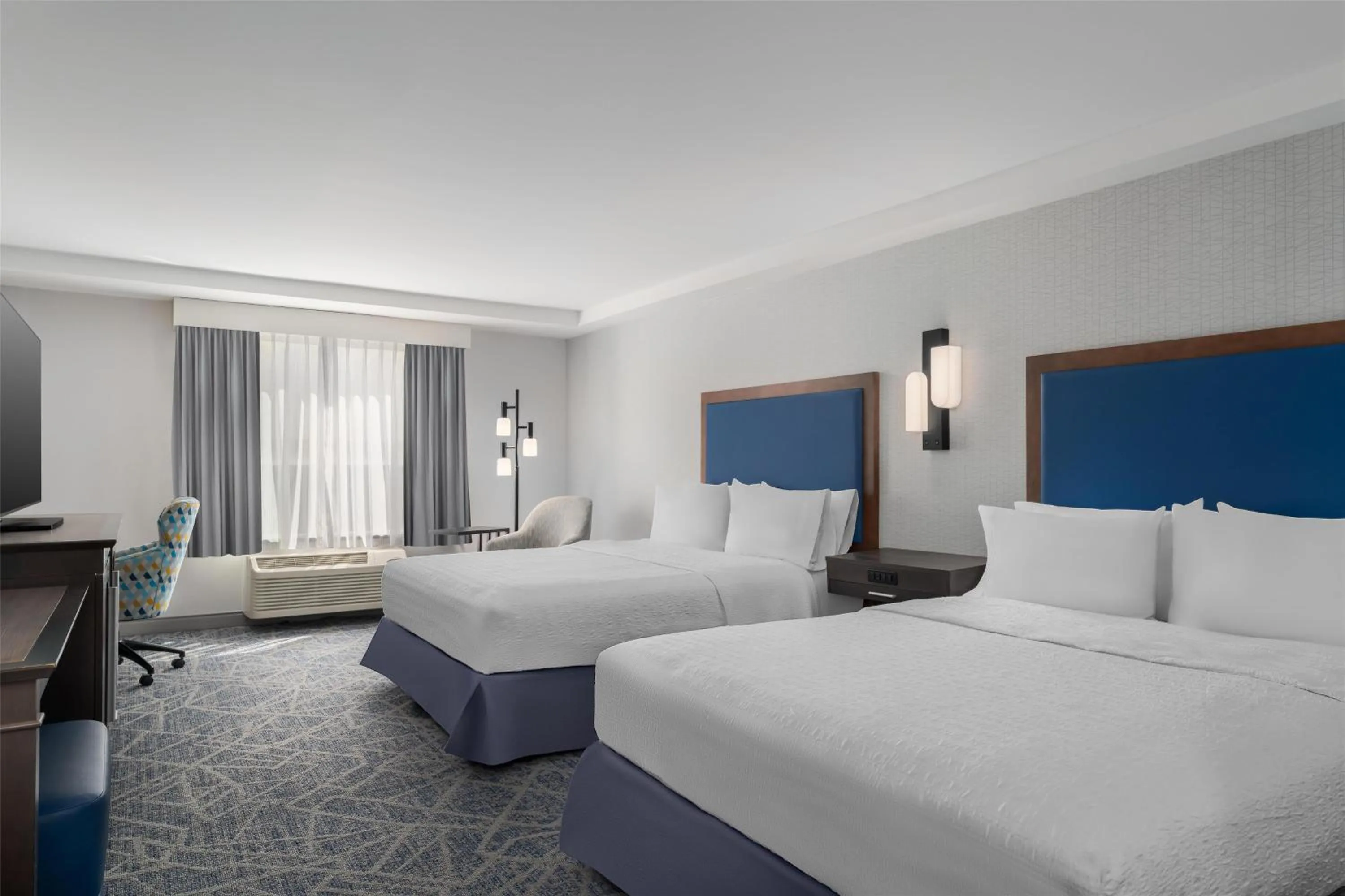 Queen Room with Two Queen Beds - Non-Smoking in Hampton Inn-Pawtucket, RI