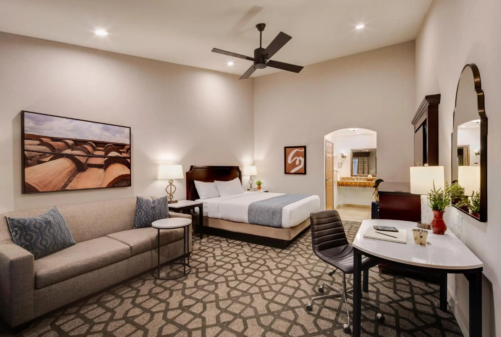  King Studio Suite-Interior View in Ayres Hotel Redlands - Loma Linda