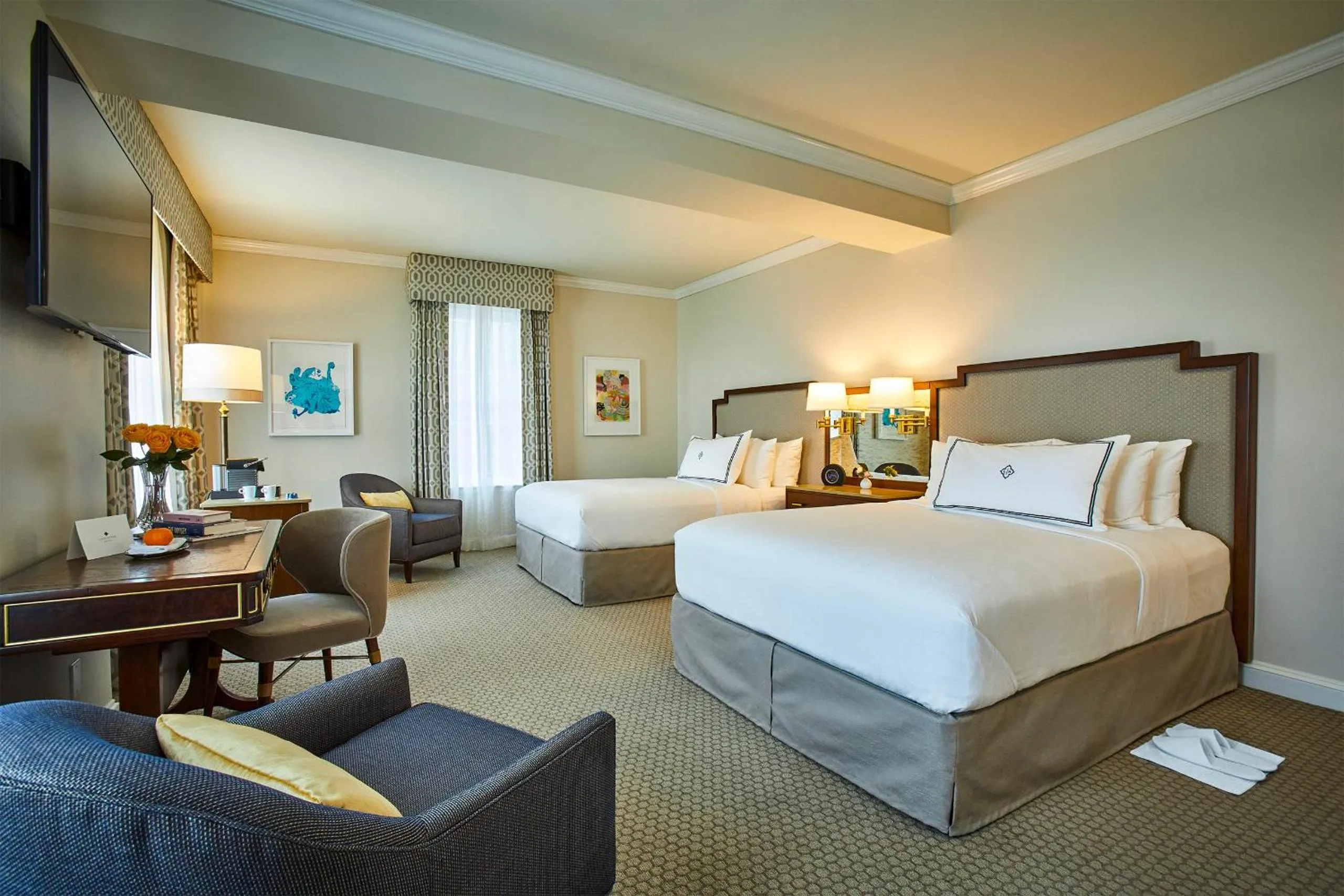 Deluxe Queen Room with Two Queen Beds in The Lancaster Hotel