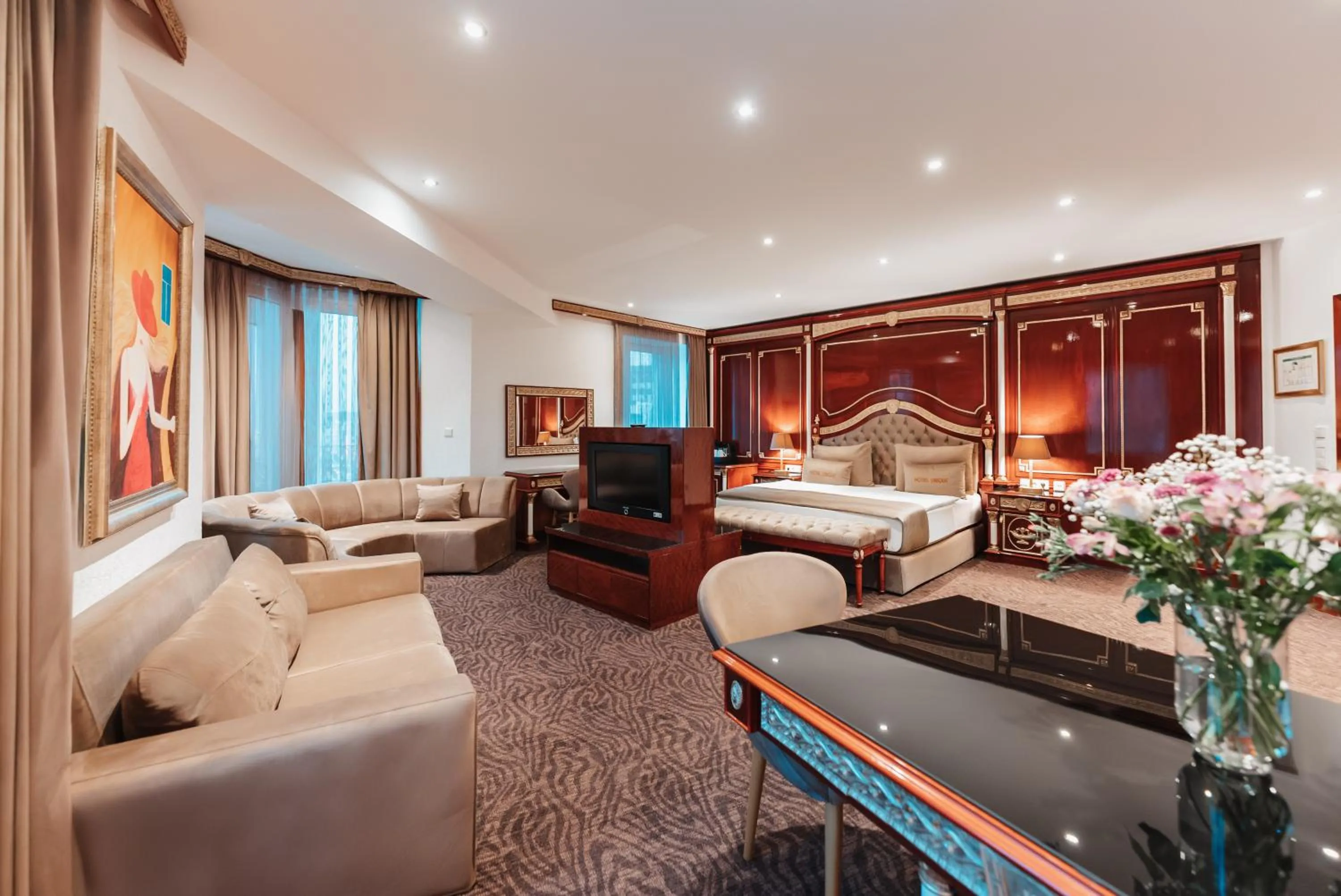 Deluxe Junior Suite in Hotel Unique Dortmund Hauptbahnhof