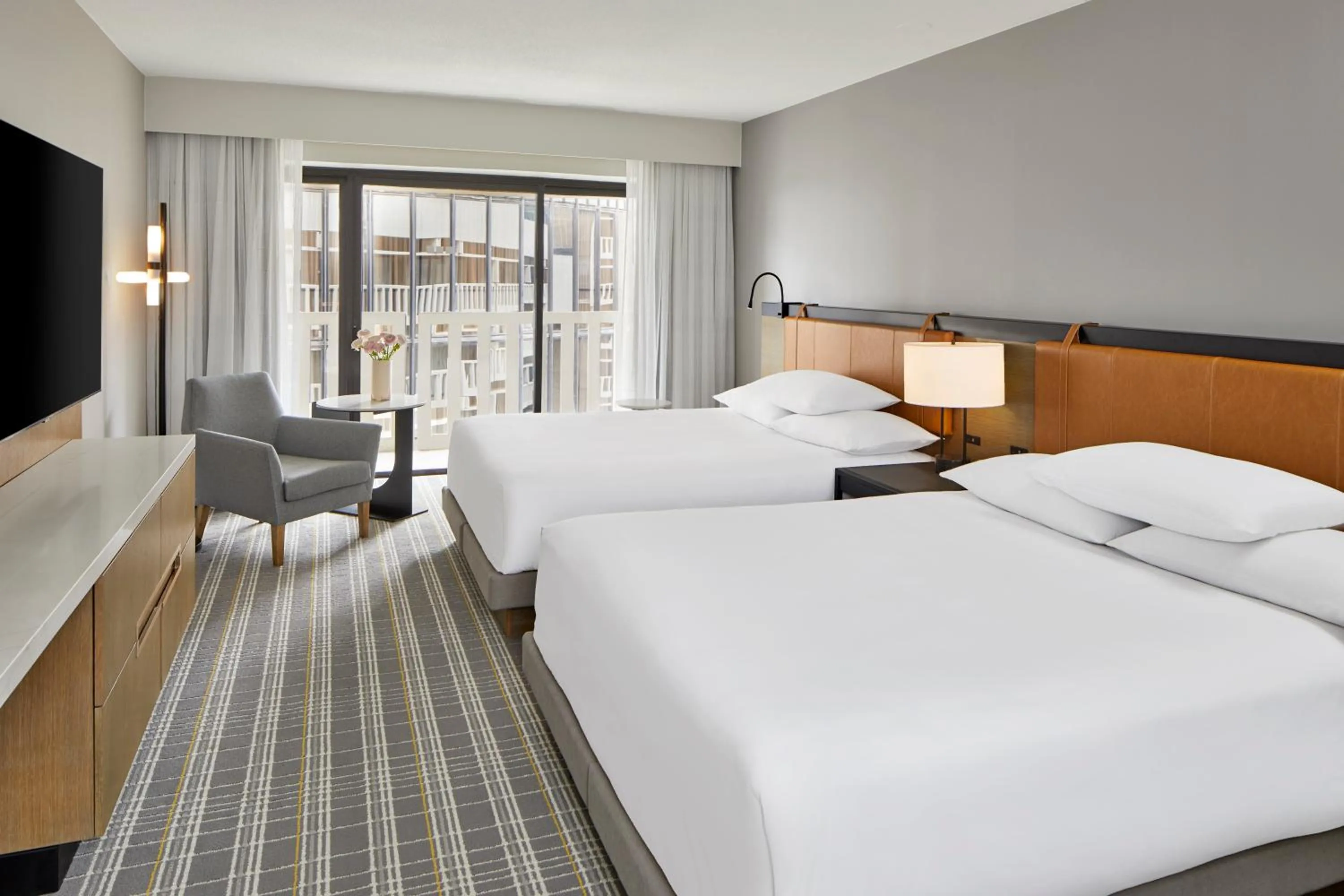 Queen Room with Two Queen Beds and Balcony in Hyatt Regency Atlanta