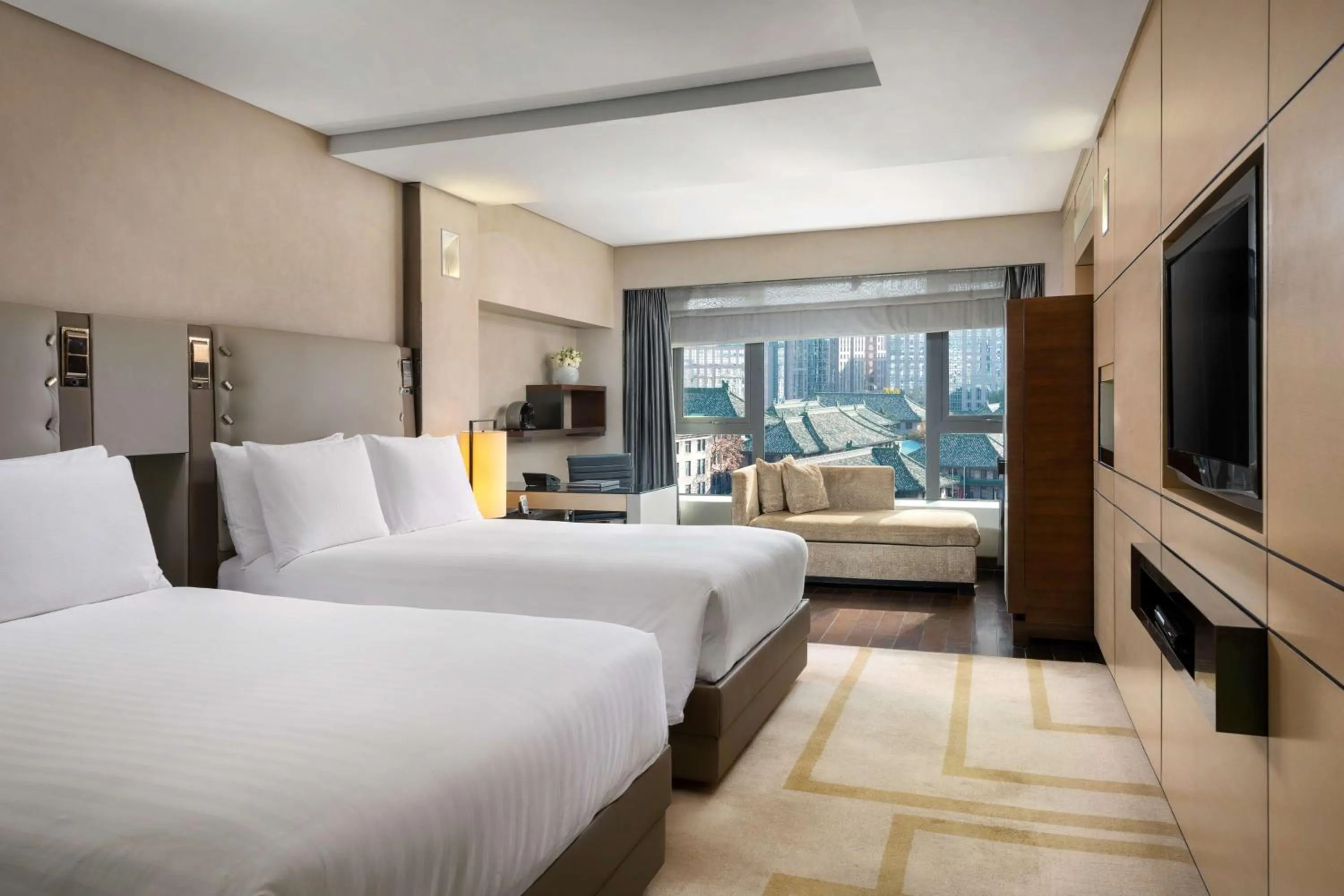 Deluxe Twin Room in Hilton Beijing Wangfujing