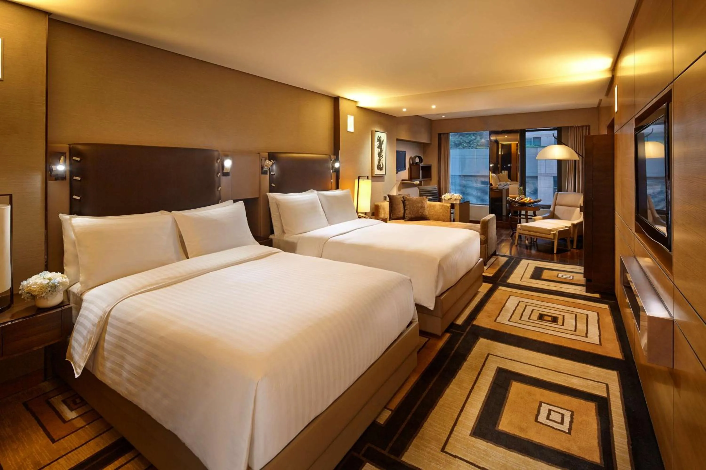 Twin Lifestyle suite in Hilton Beijing Wangfujing