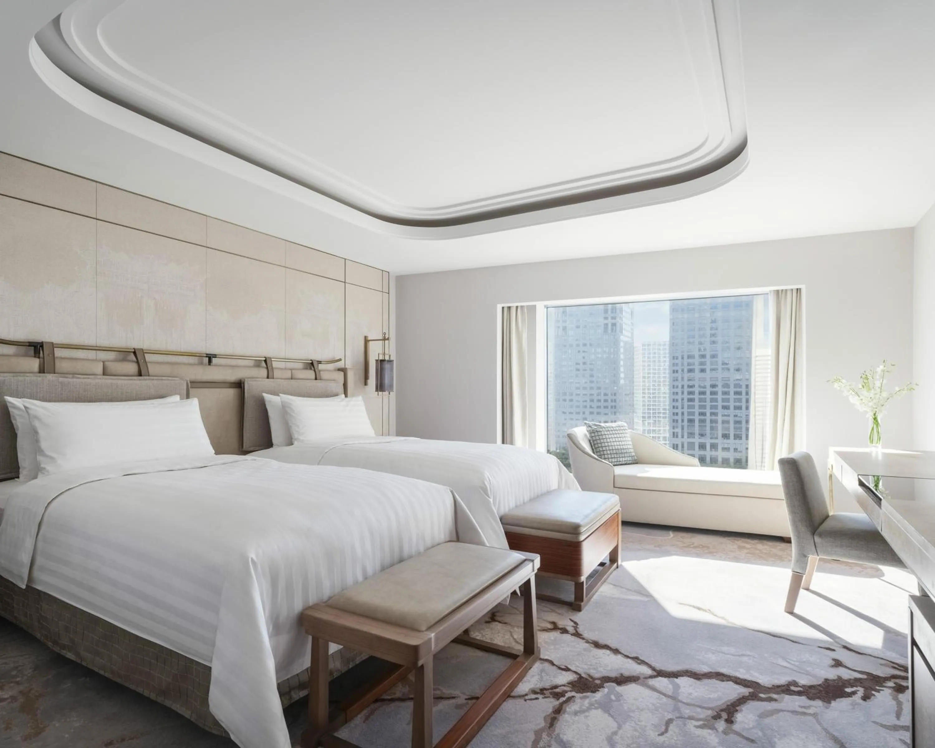 Horizon Deluxe Twin Room - single occupancy in China World Hotel, Beijing