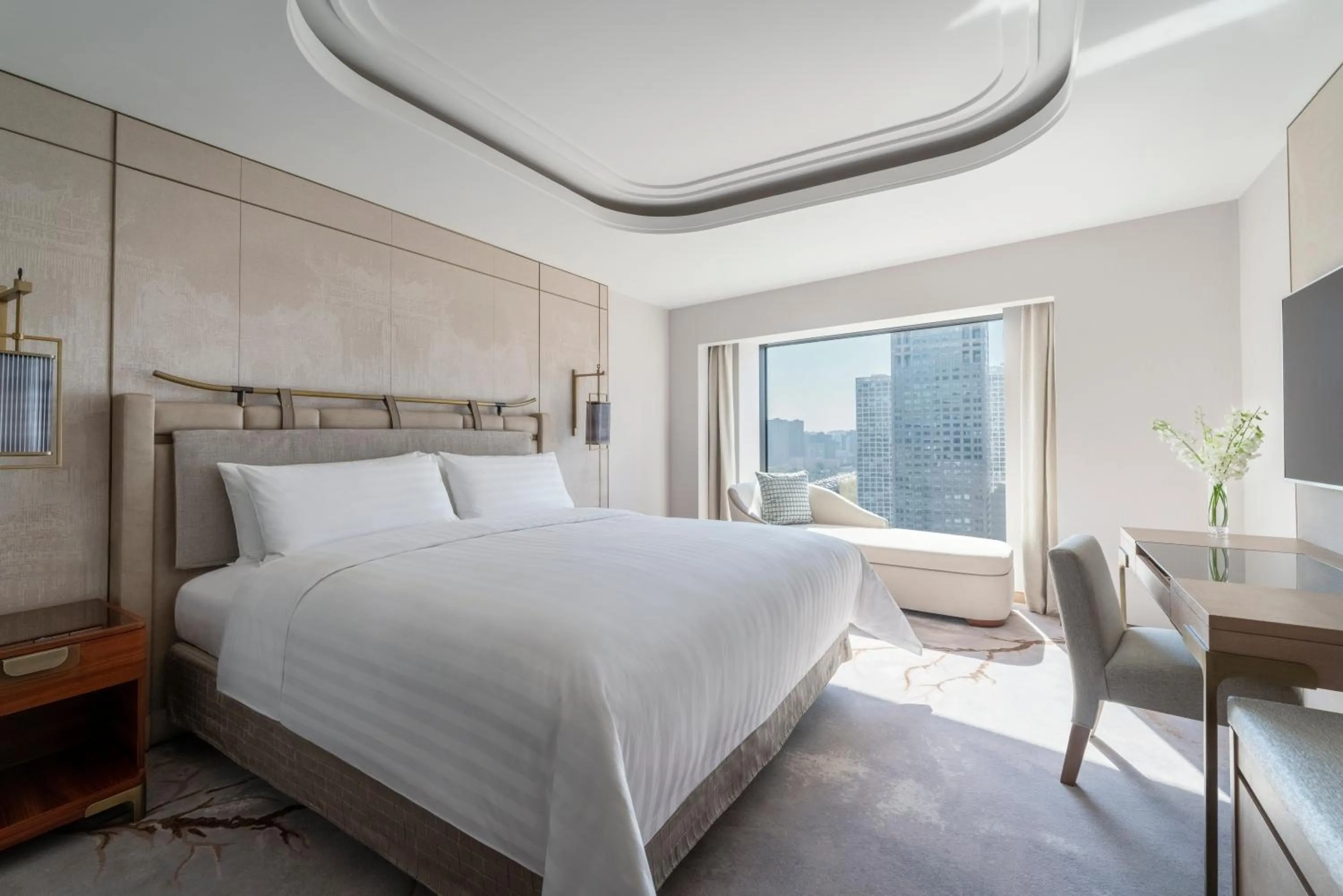 Horizon Deluxe King Room - single occupancy in China World Hotel, Beijing