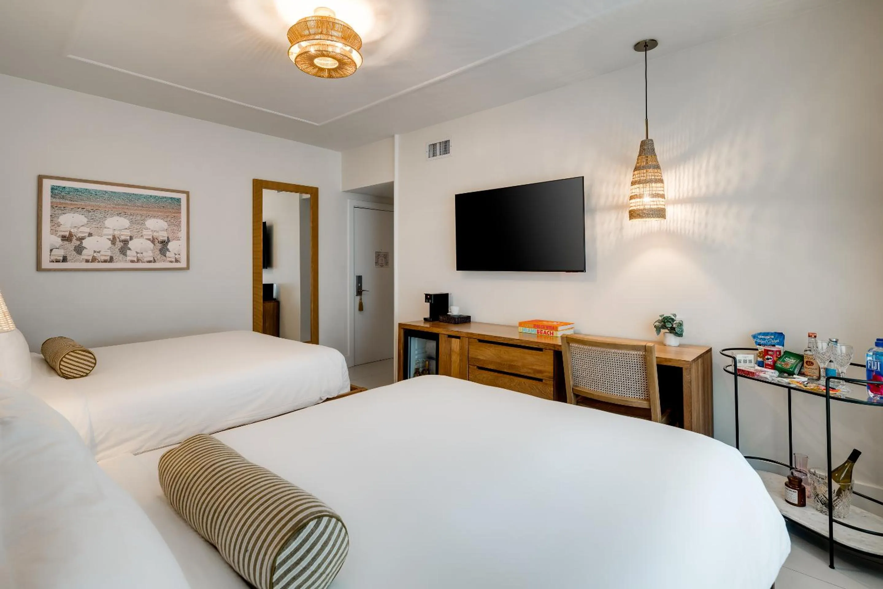 Standard Double Queen Room in South Beach Hotel