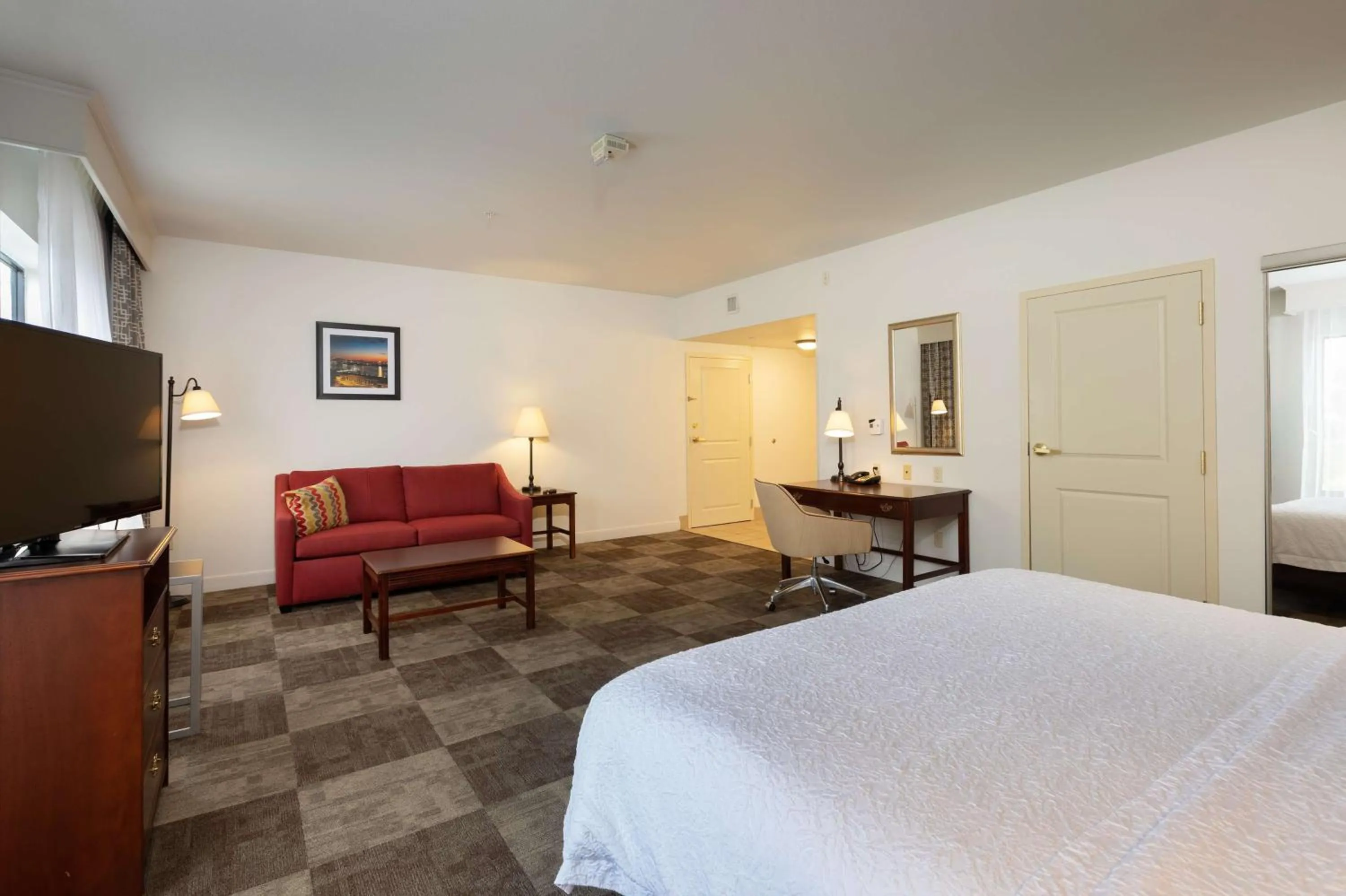 King Studio with Roll-In Shower - Mobility Access/Non-Smoking in Hampton Inn & Suites Baton Rouge - I-10 East