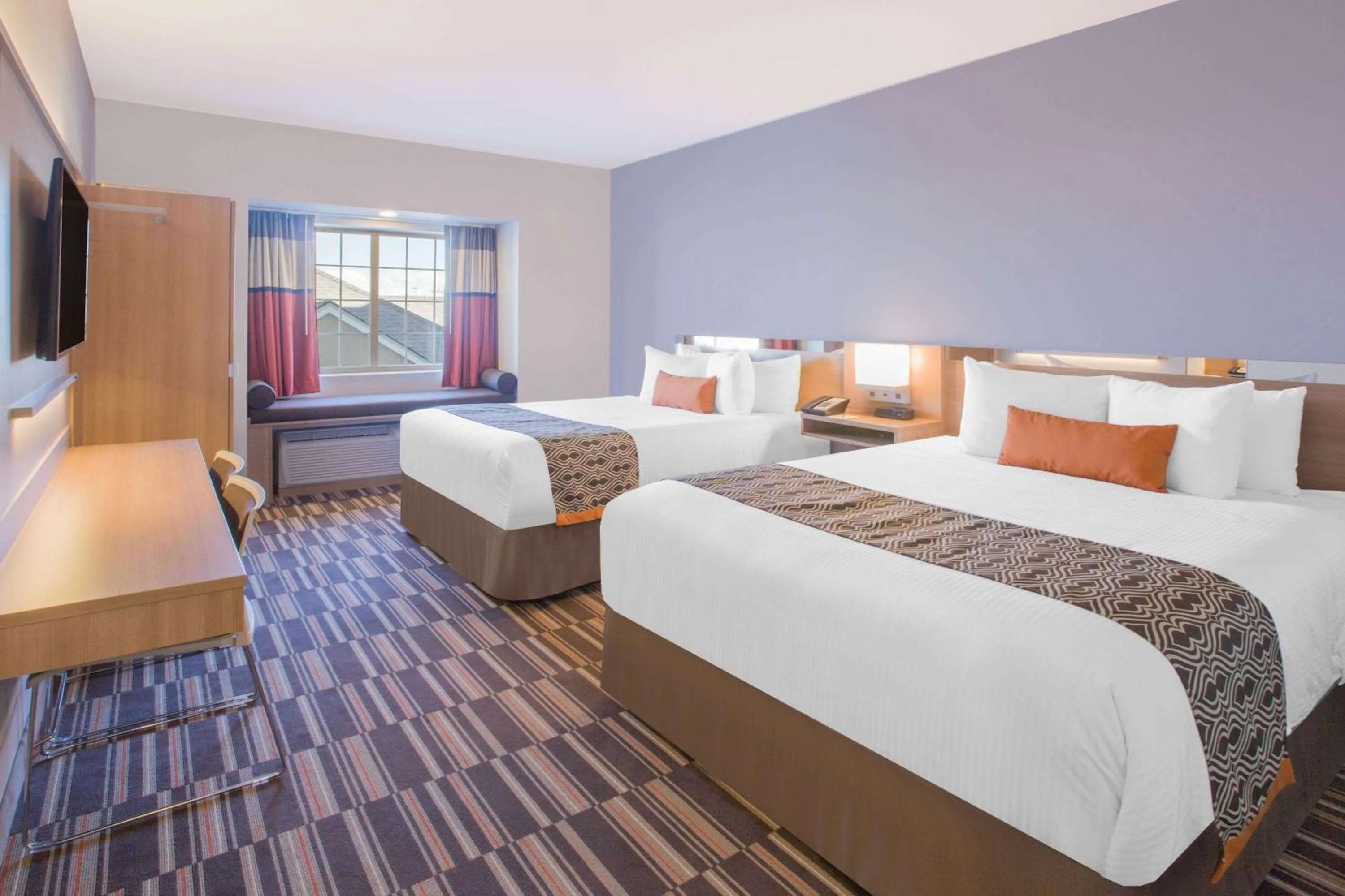 Queen Room with Two Queen Beds - Non-Smoking in Microtel Inn & Suites by Wyndham Cuauhtemoc Campos Menonitas