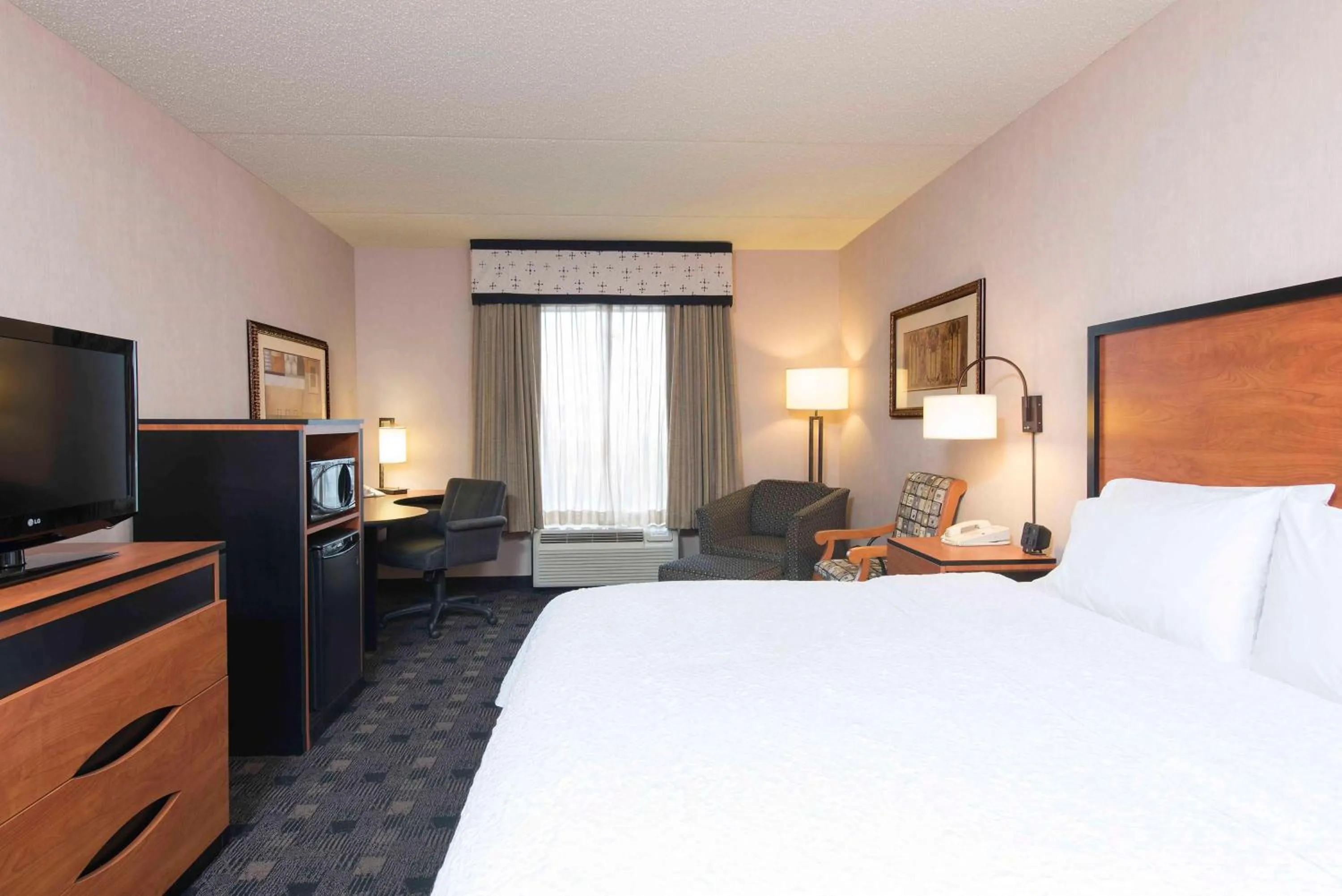 King Room in Hampton Inn and Suites Indianapolis-Fishers