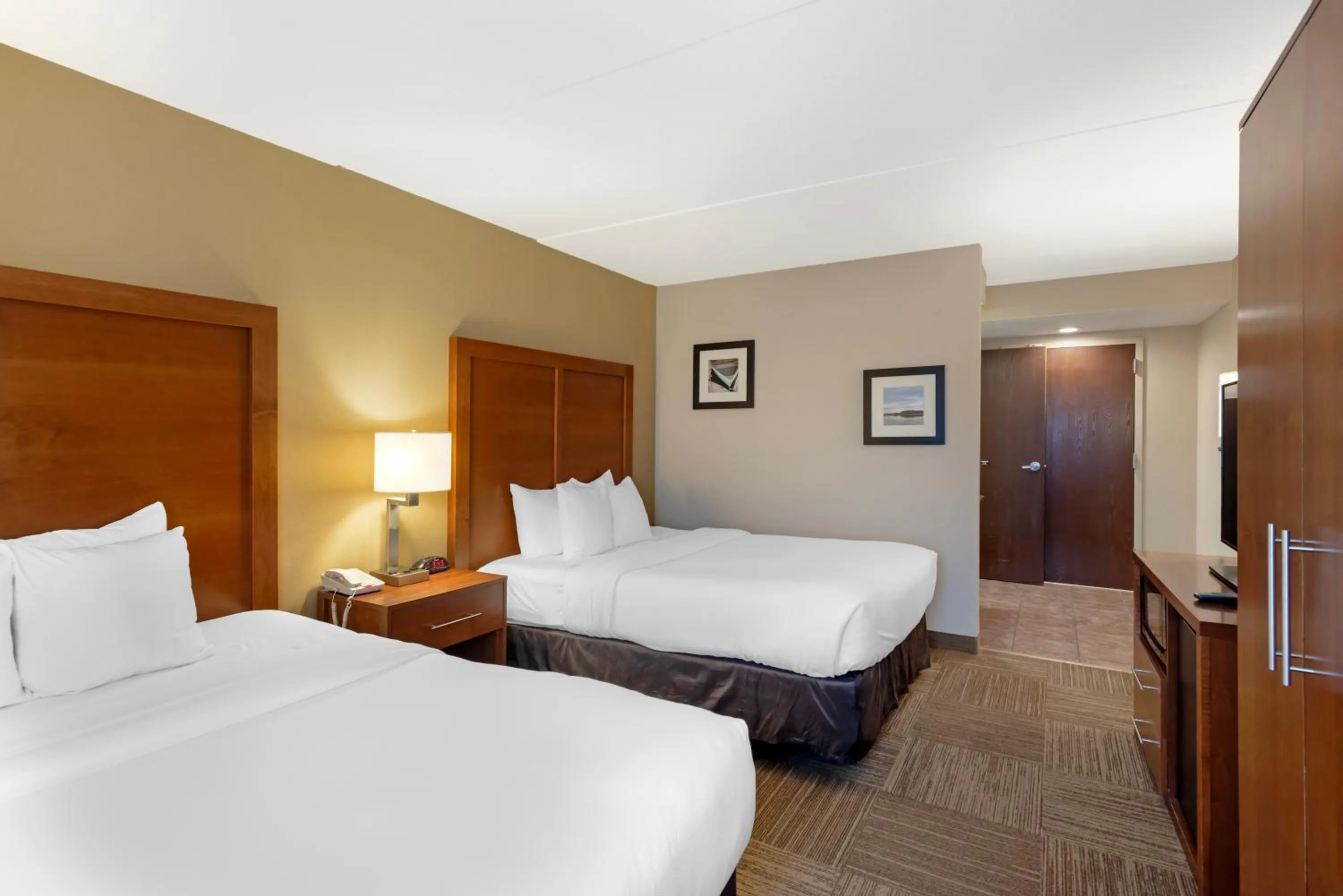 Standard Queen Room with Two Queen Beds in Comfort Inn Bangor North