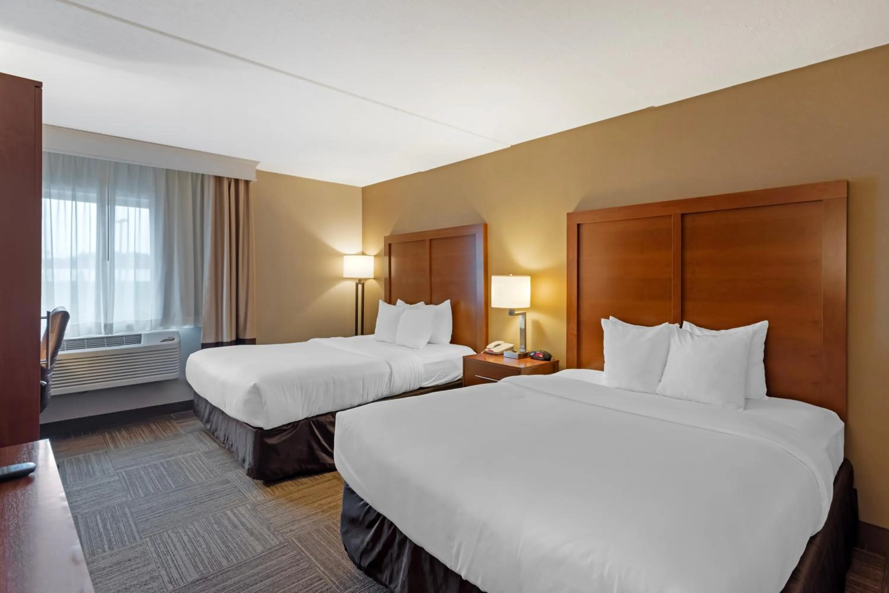 Queen Room with Two Queen Beds - Disability Access/Non-Smoking in Comfort Inn Bangor North