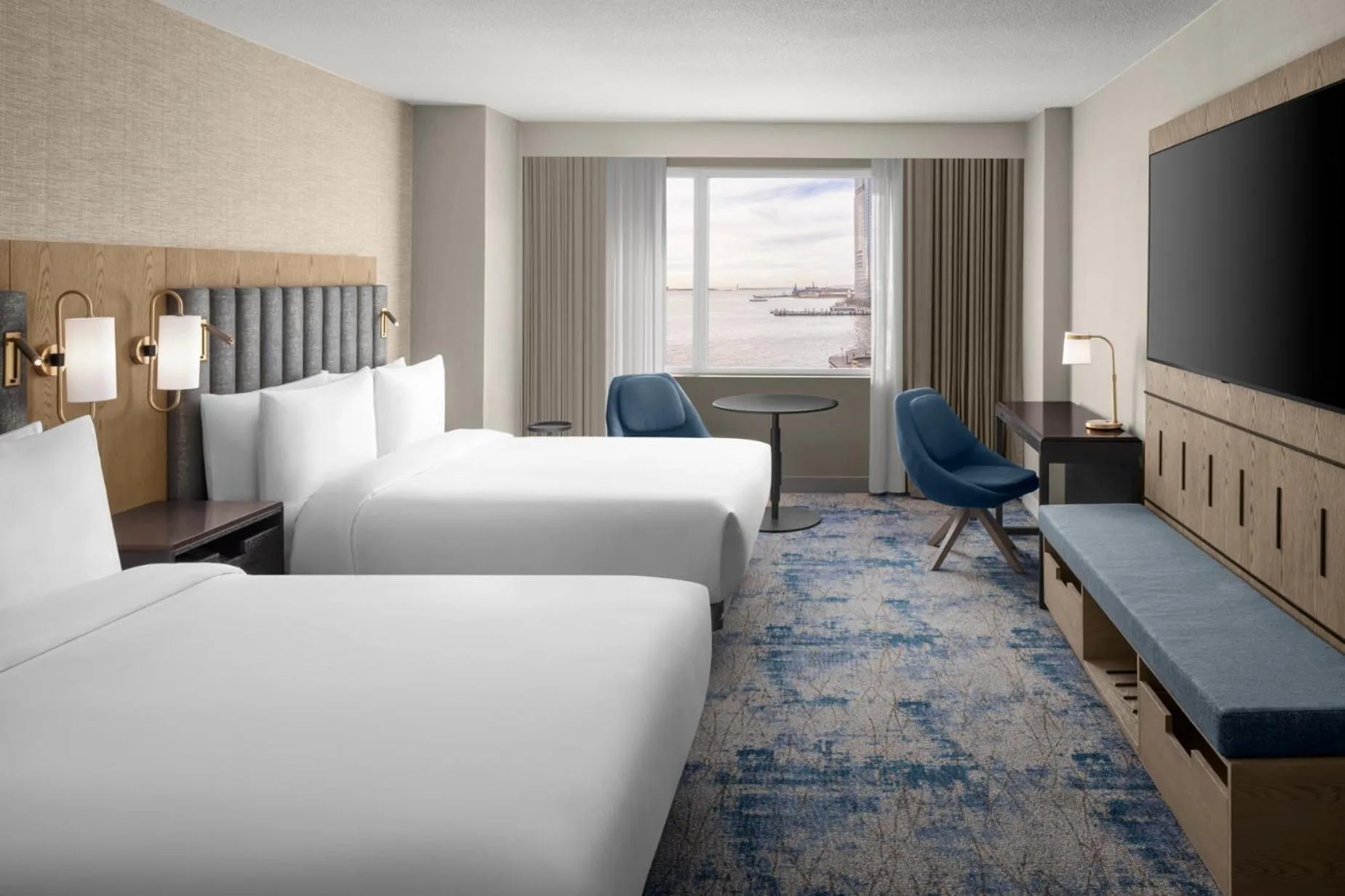 Double Room with Two Double Beds in Hyatt Regency Jersey City on the Hudson