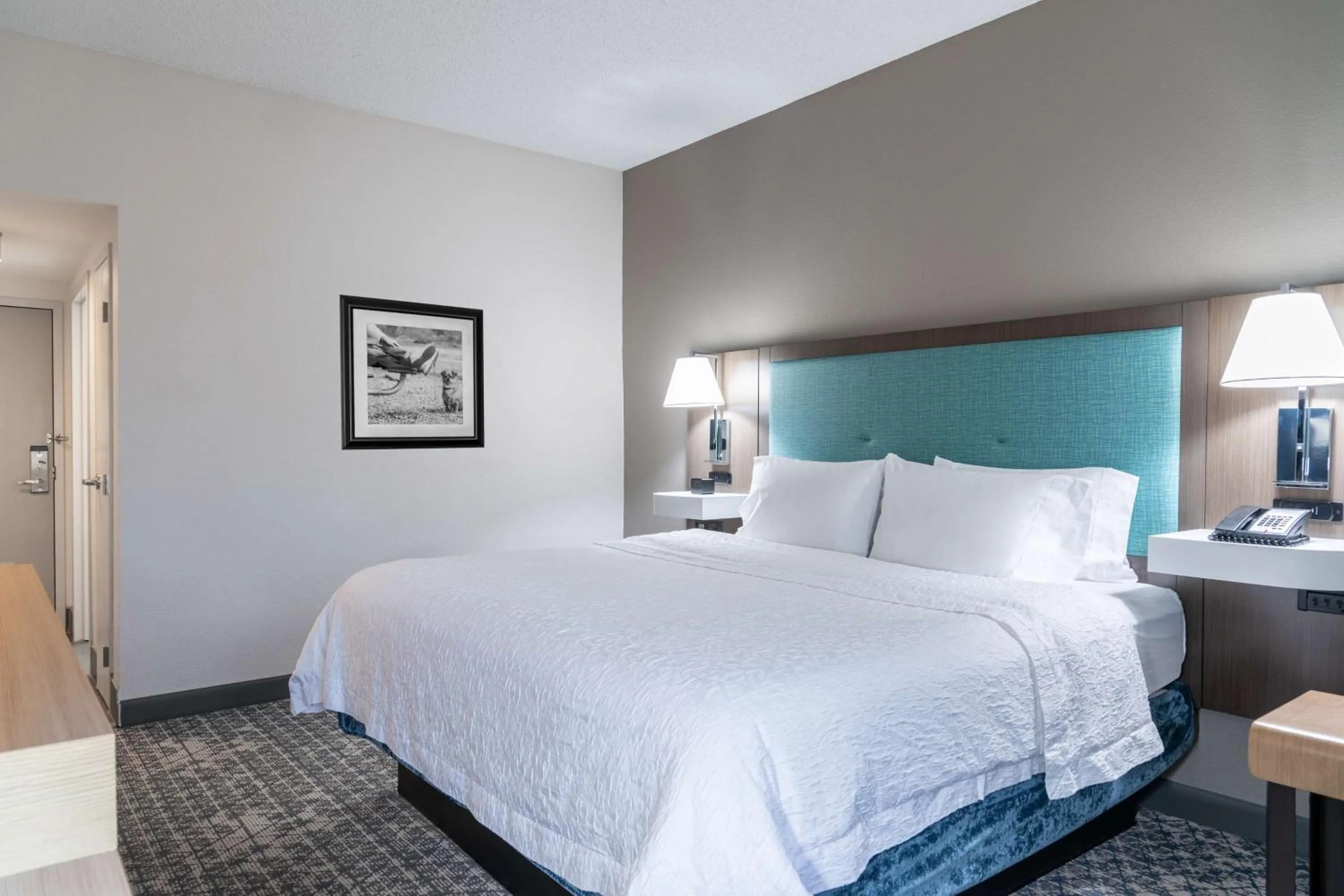 King Room - Mobility Access/Non-Smoking in Hampton Inn Kansas City-Lee's Summit