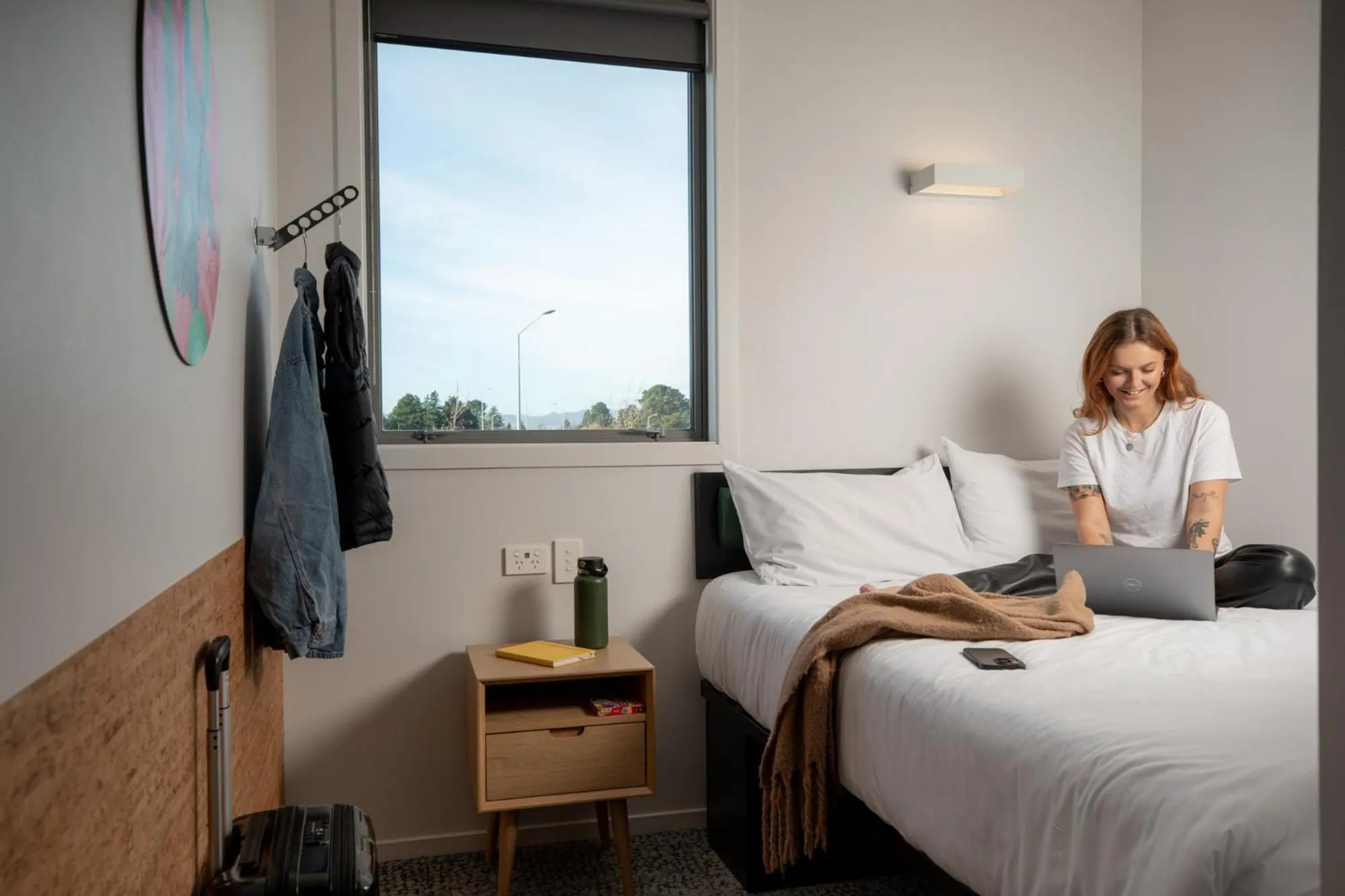 Queen Room with Private Bathroom in LyLo Christchurch Airport