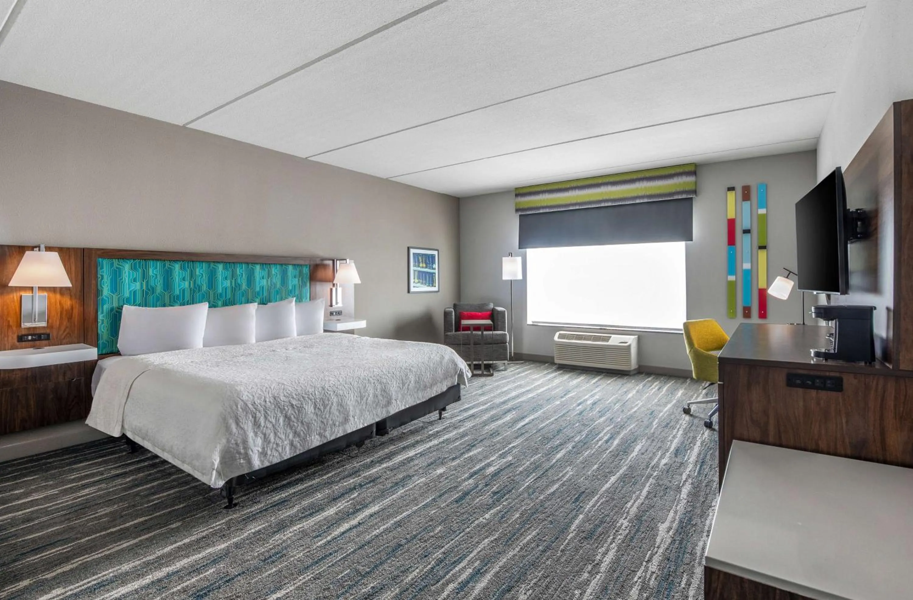 King Room with Accessible Tub - Mobility and Hearing Access/Non-Smoking in Hampton Inn & Suites Dallas-Allen