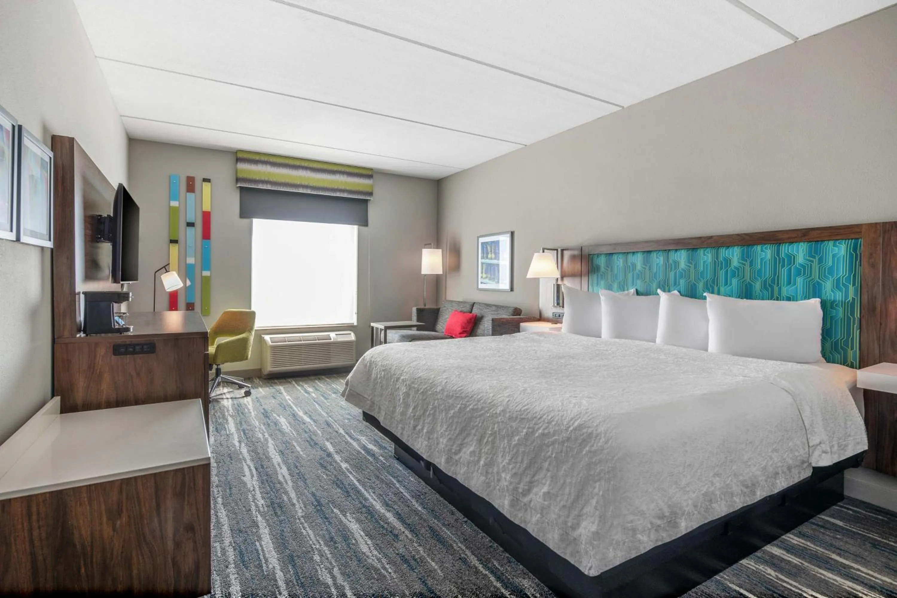 King Room with Sofa Bed and Study - Non-Smoking in Hampton Inn & Suites Dallas-Allen