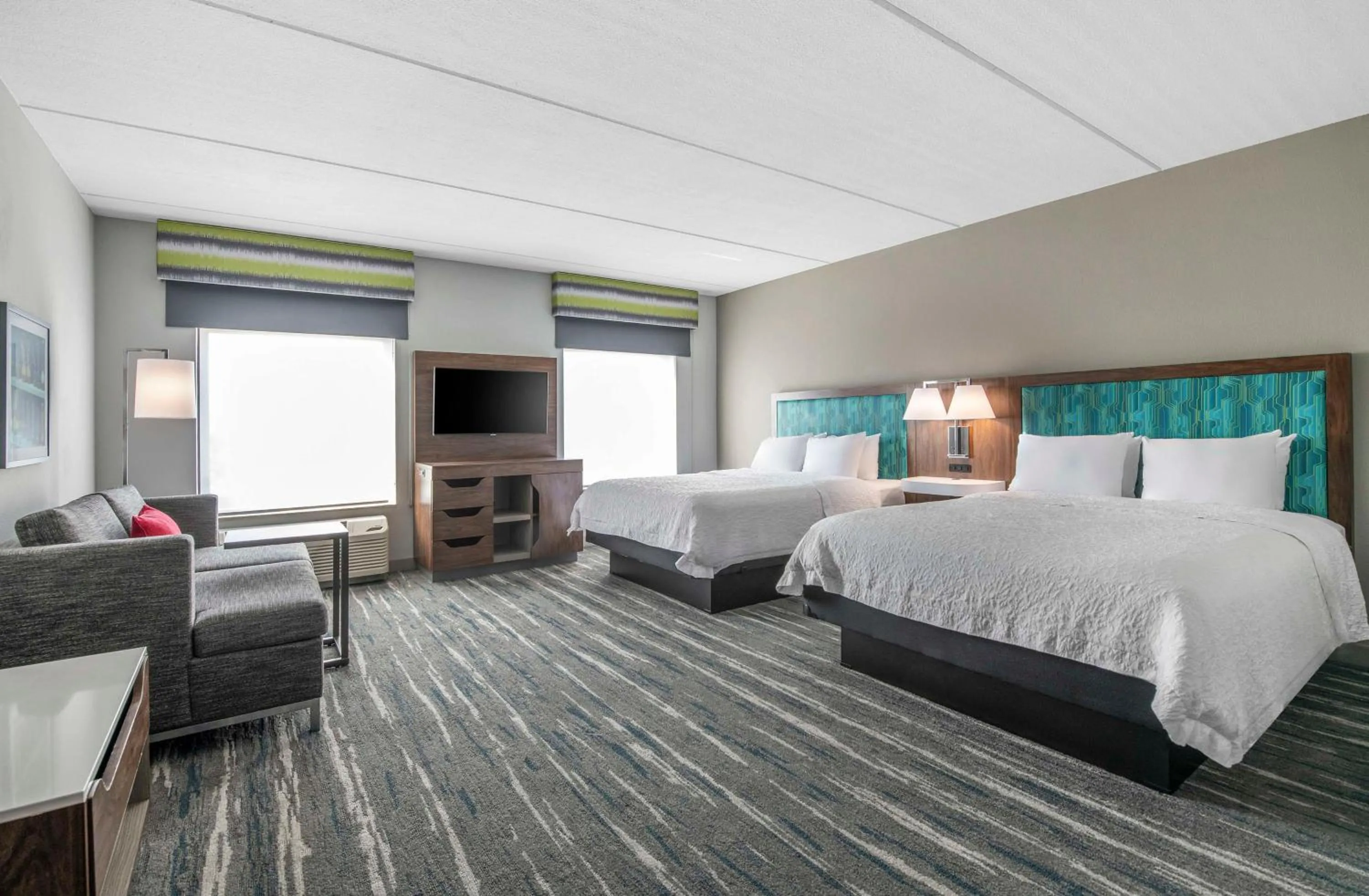 Queen Studio Suite with Two Queen Beds - Non-Smoking in Hampton Inn & Suites Dallas-Allen