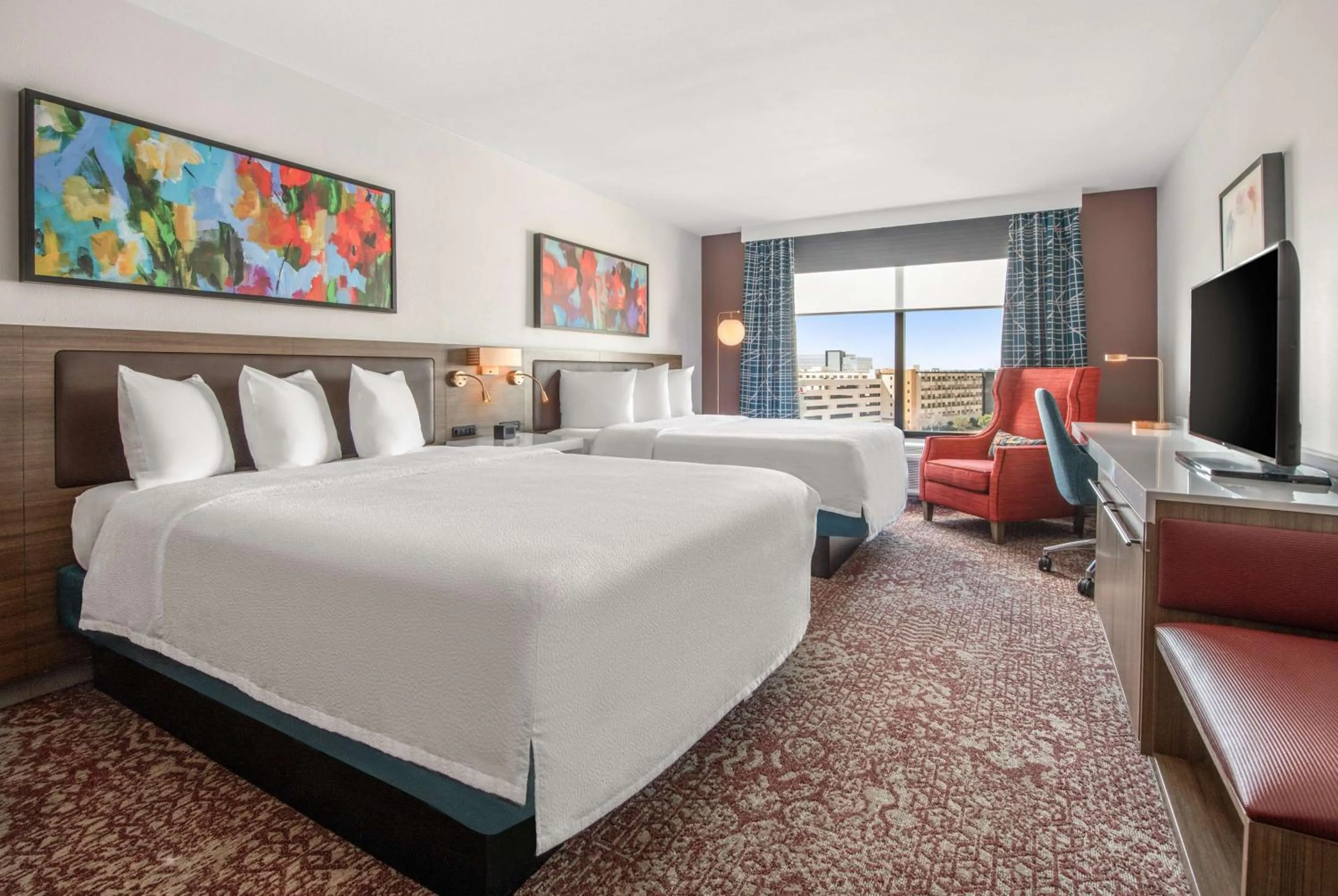 Queen Room with Two Queen Beds in Hilton Garden Inn Dallas/Allen