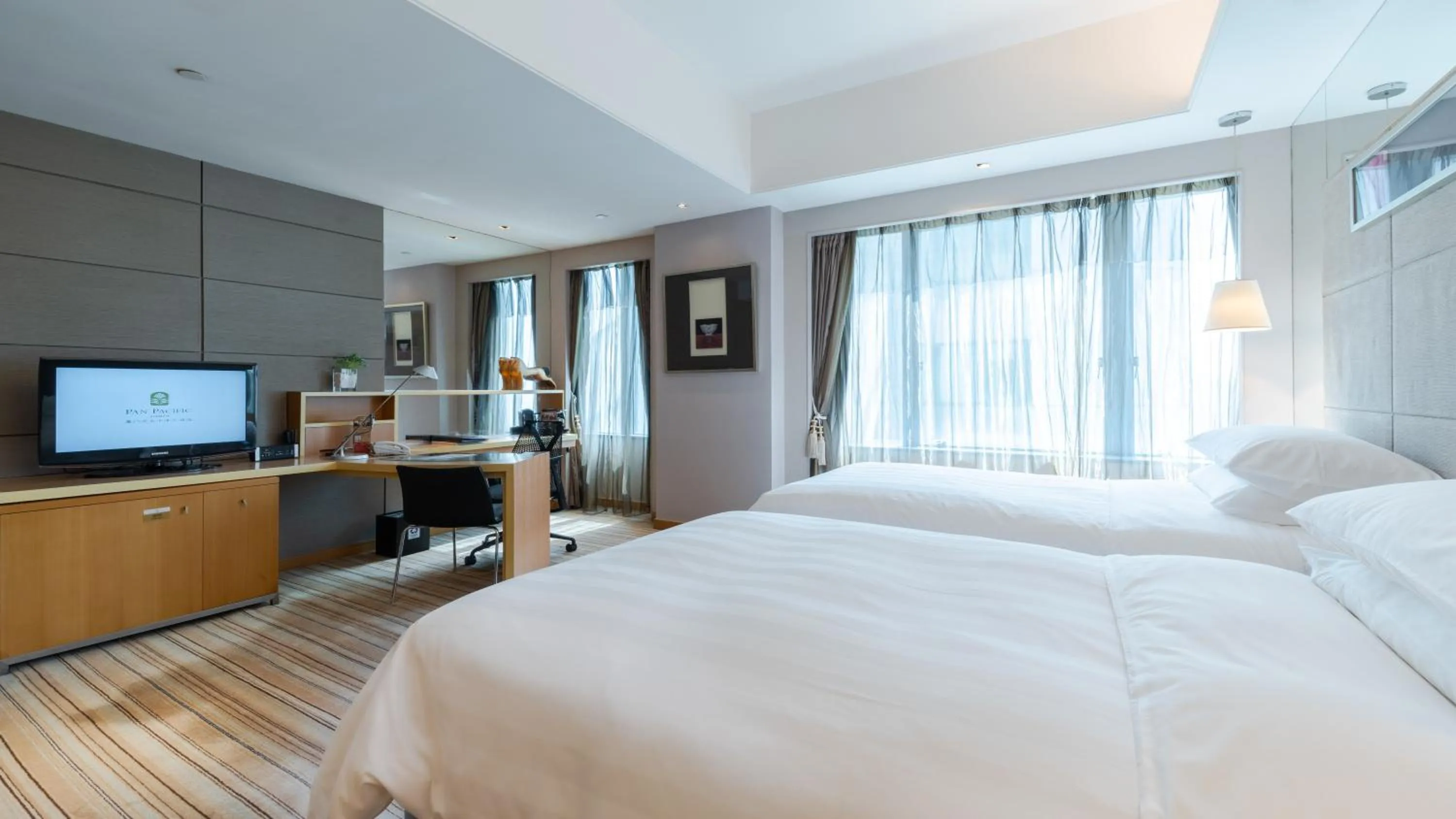 Pacific Club Twin Room in Pan Pacific Xiamen