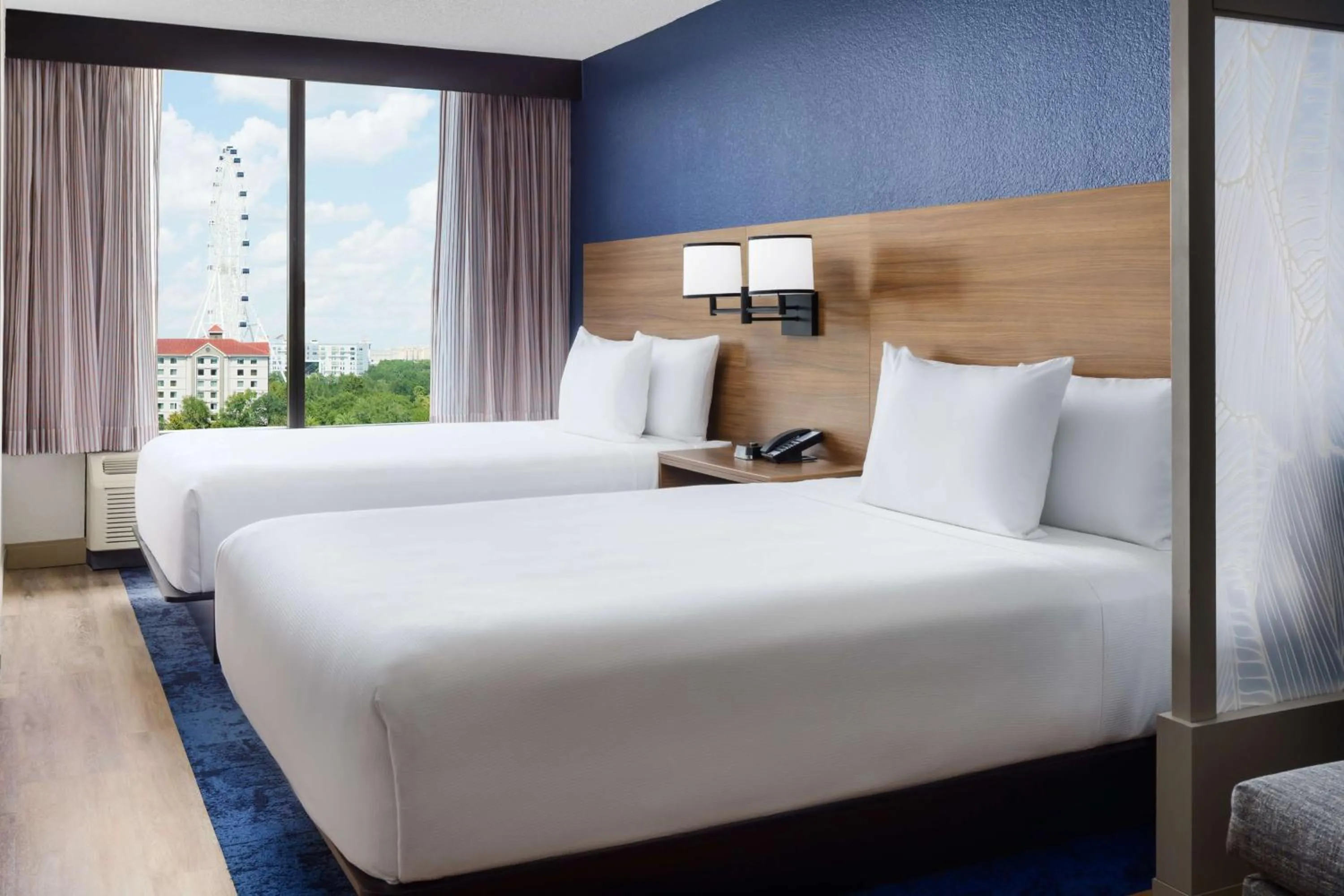 Double Room with Two Double Beds and Sofa bed - High Floor in Hyatt Place Orlando / I-Drive / Convention Center