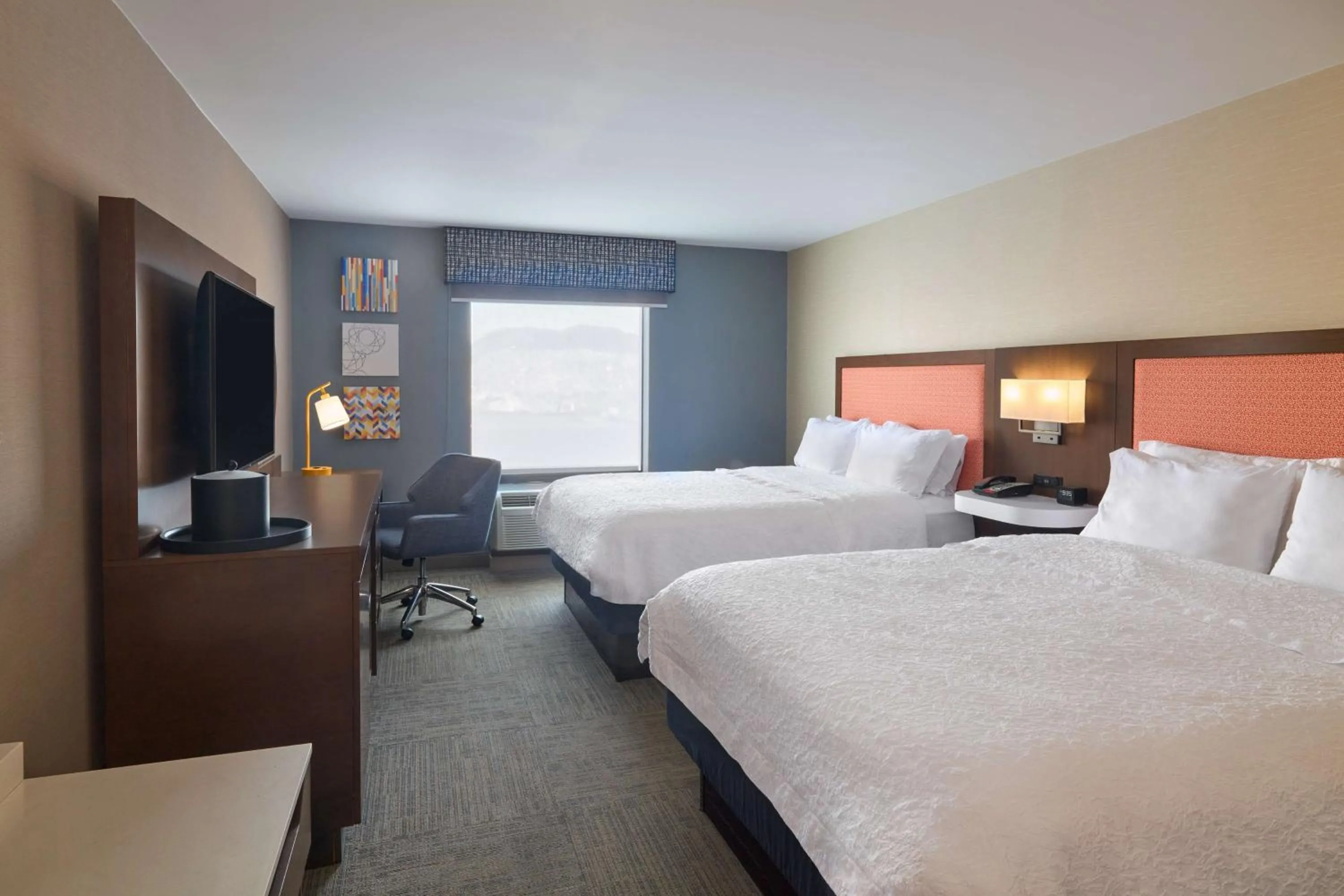 Room with Two Queen Beds - Non-Smoking in Hampton Inn & Suites Providence / Smithfield