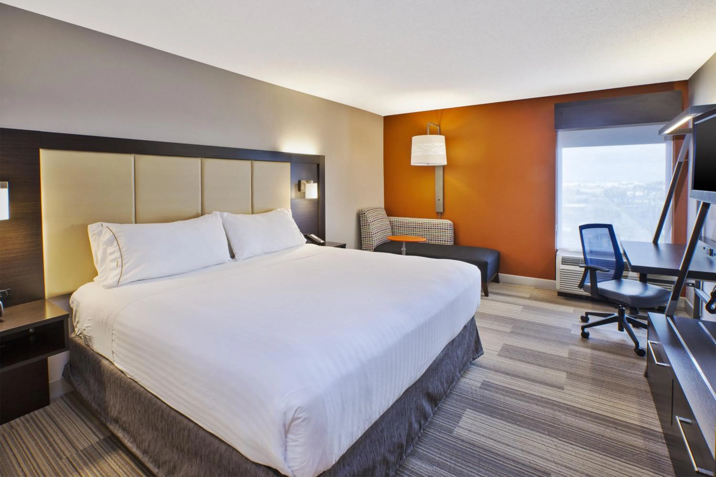 Standard King Room with Accessible Tub - Mobility Access in Holiday Inn Express & Suites Chicago-Midway Airport by IHG