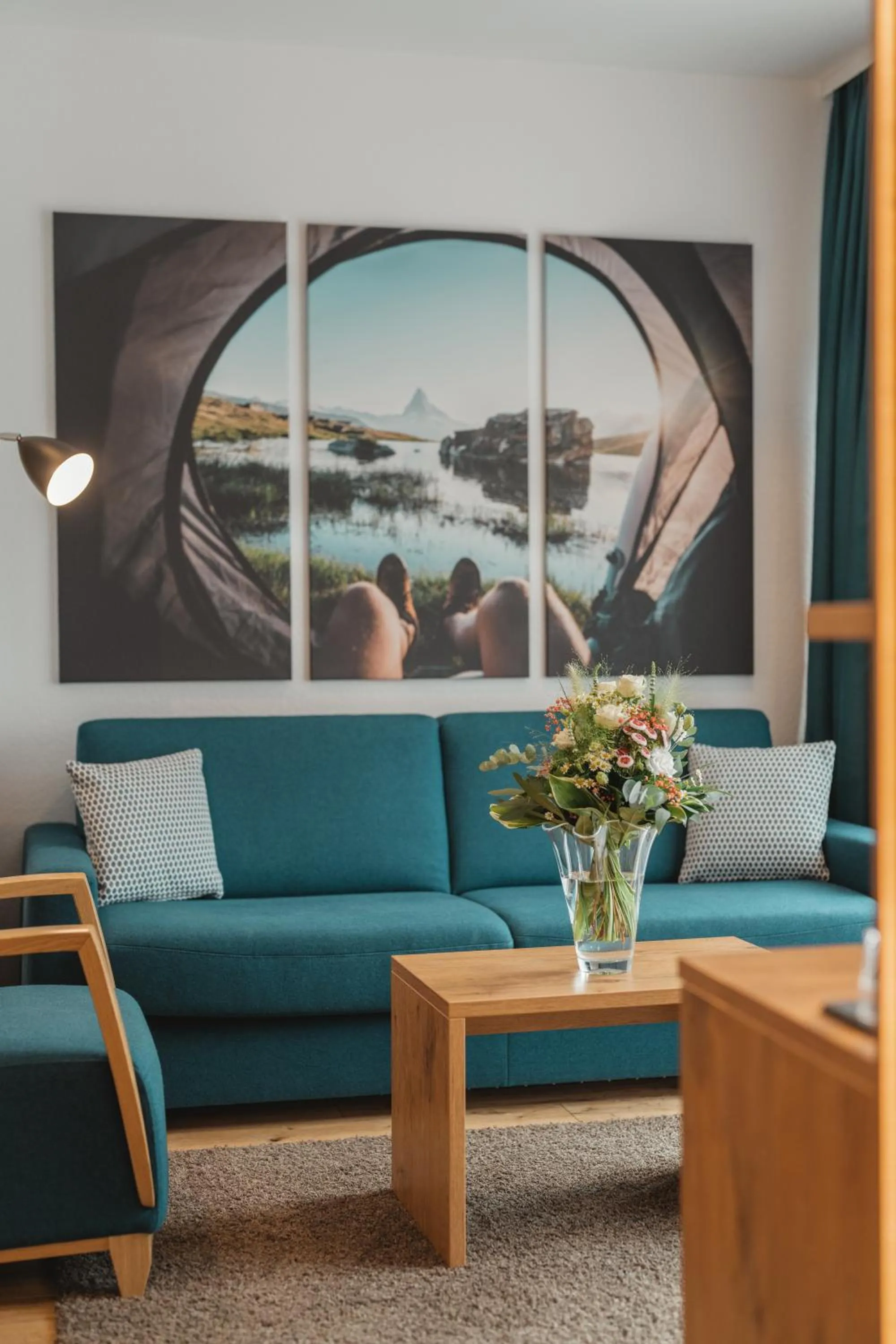 Family Two Bed Room Suite with Garden Terrace in Alpen Resort & Spa