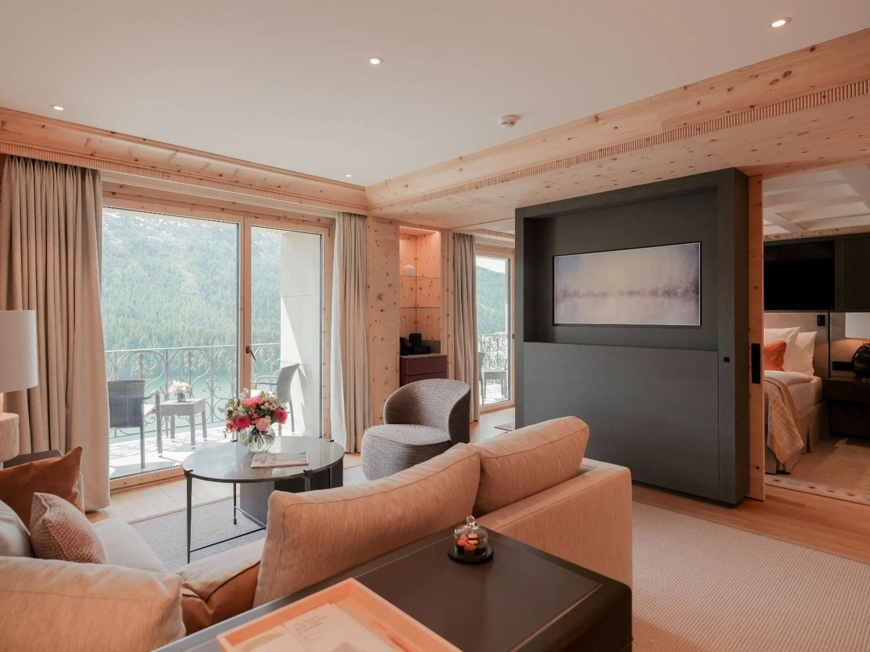 Deluxe Suite in Kulm Hotel St. Moritz