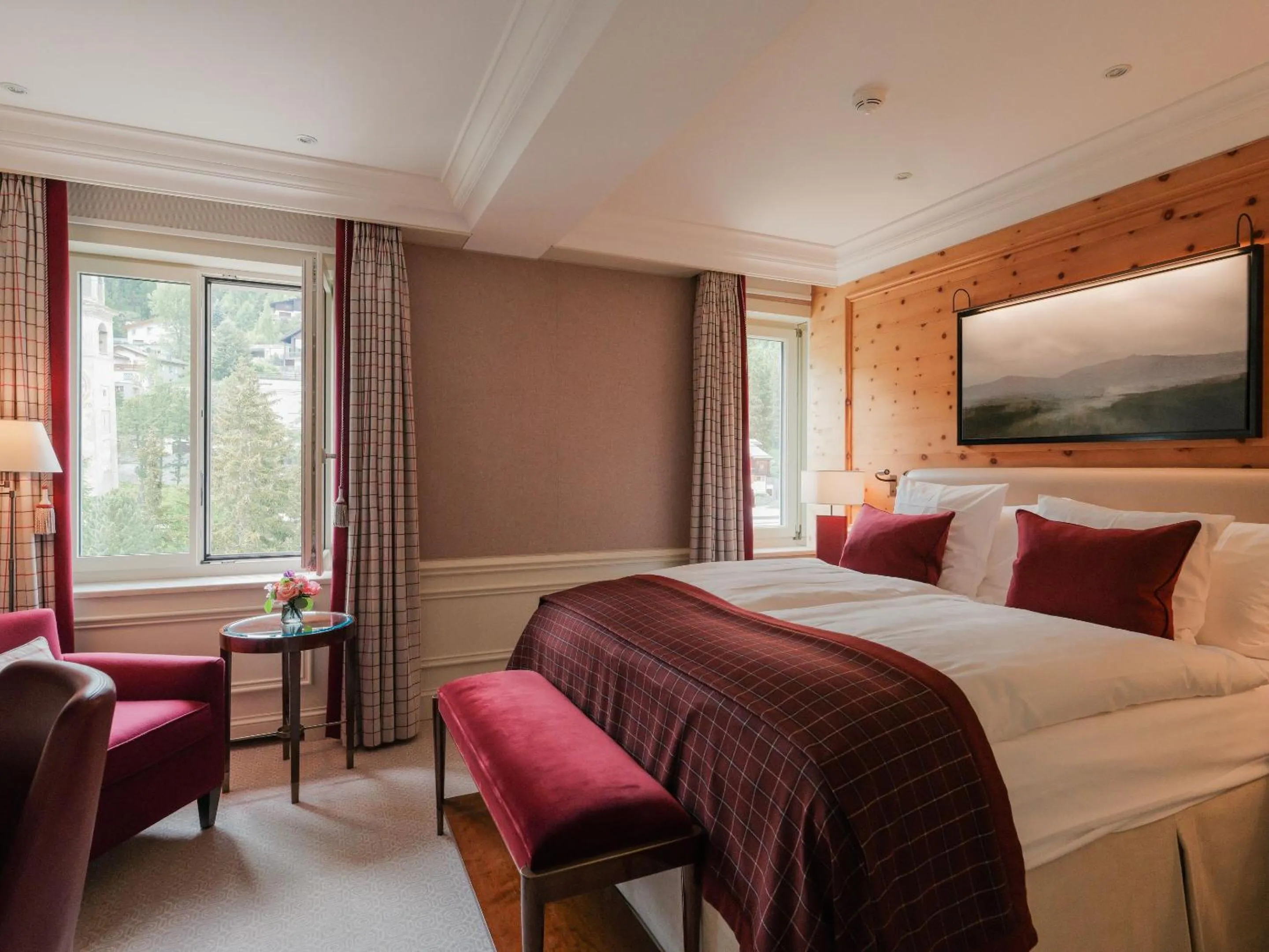 Single Superior Village Side in Kulm Hotel St. Moritz