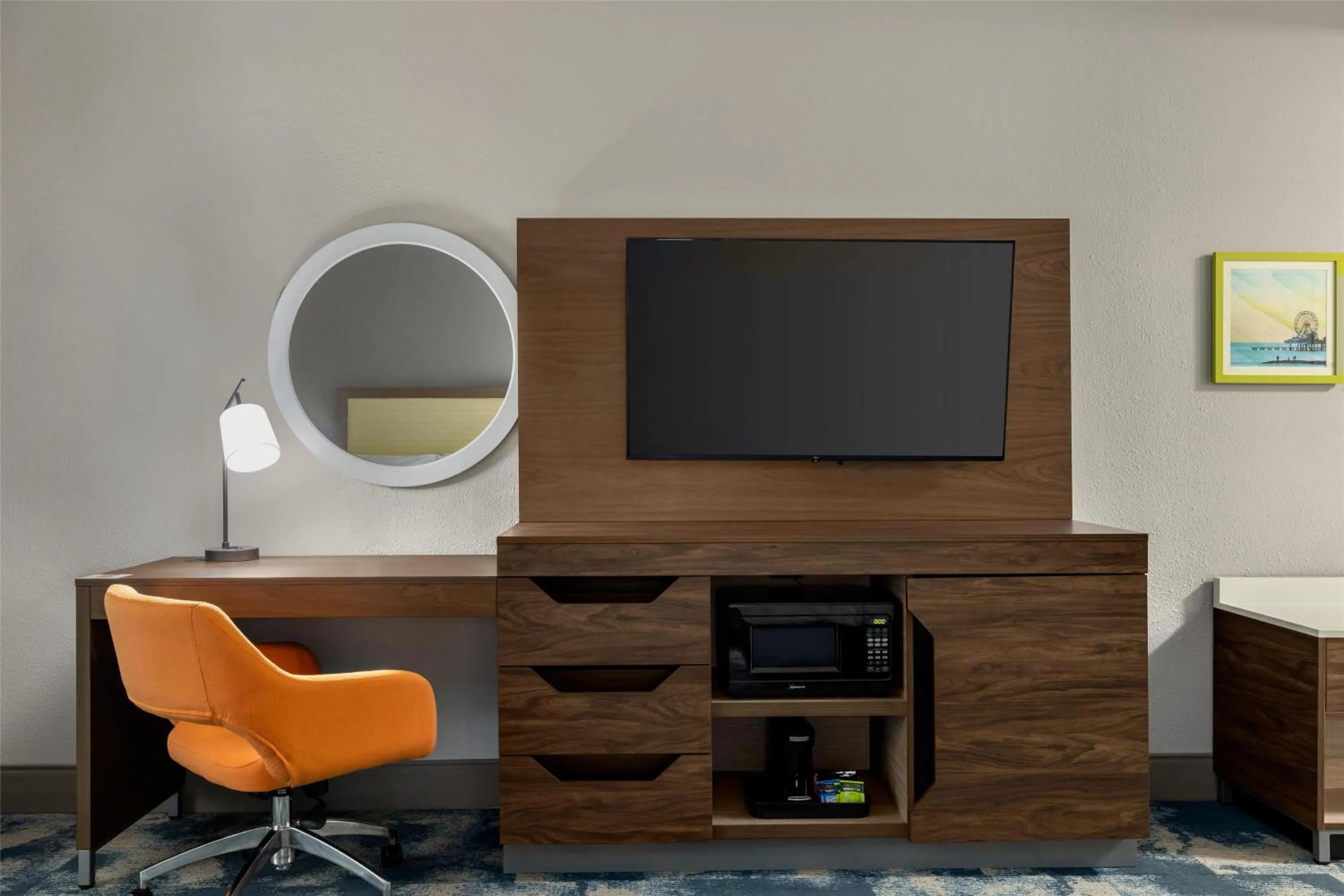 King Study Room - Non-Smoking in Hampton Inn & Suites Galveston