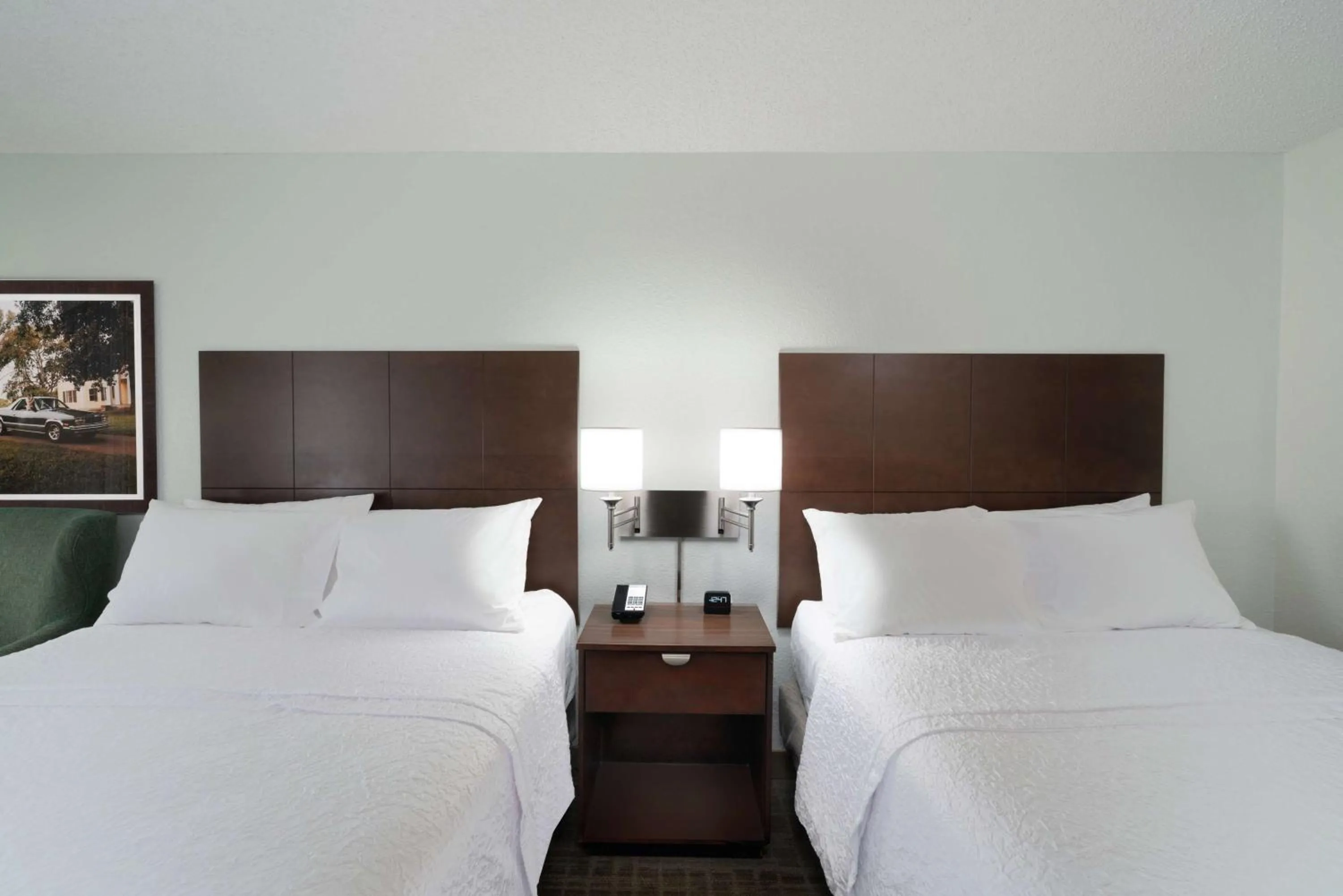 Queen Room with Two Queen Beds - Pool View (Non-Smoking) in Hampton Inn & Suites Nashville Franklin