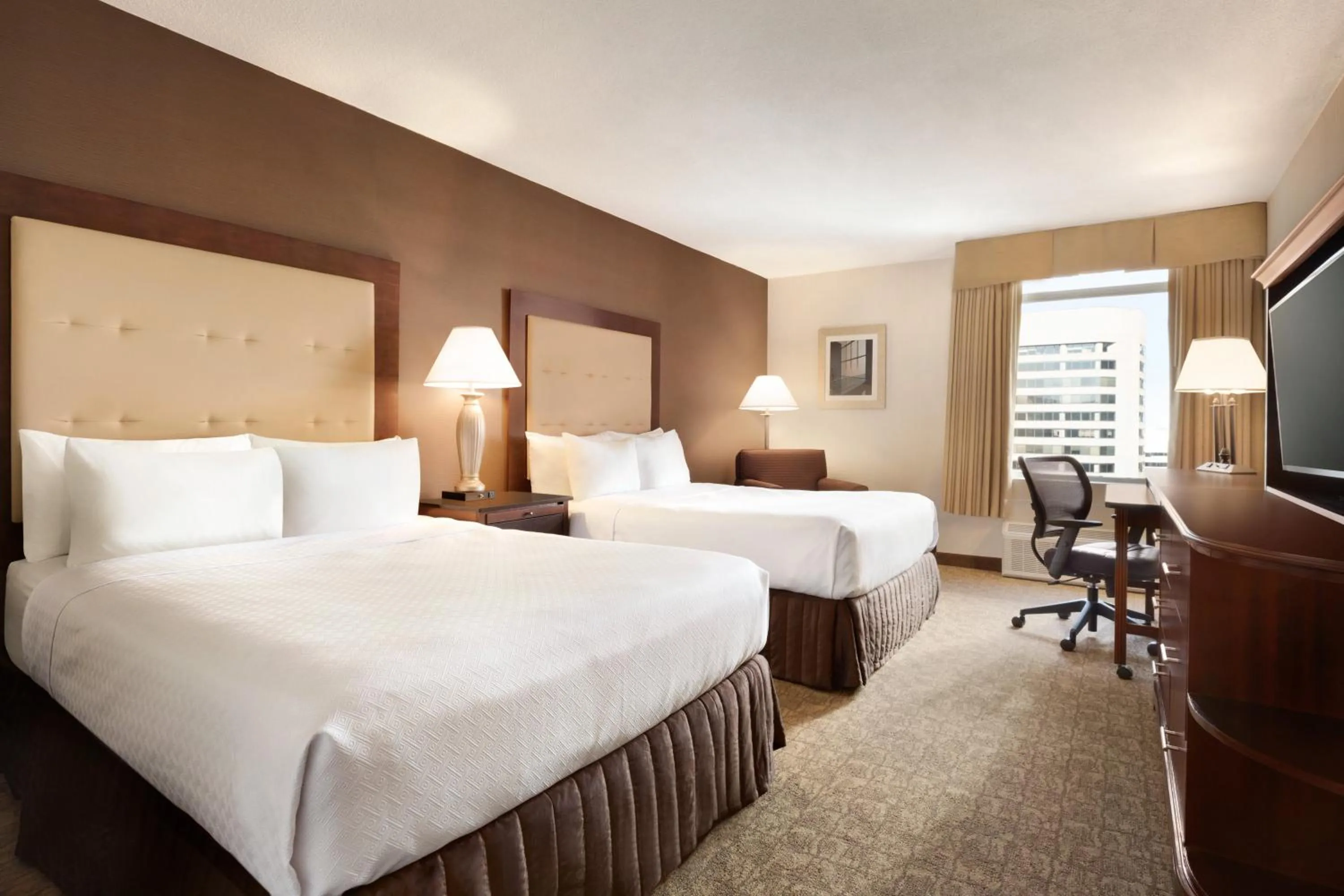 Double Room with Two Double Beds and Hearing Access - Non-Smoking in Crowne Plaza Crystal City-Washington, D.C. by IHG