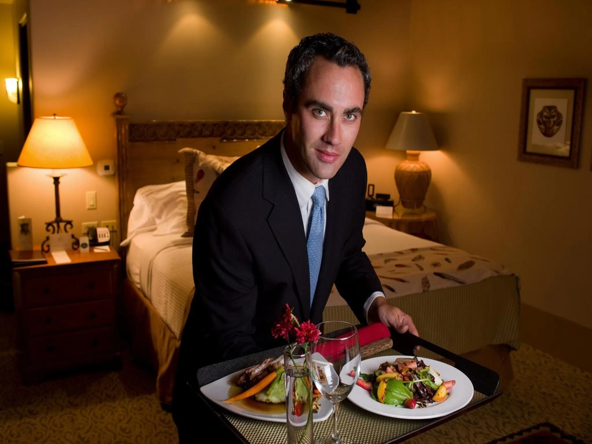 Hacienda Fireplace Double Room in The Hacienda & Spa