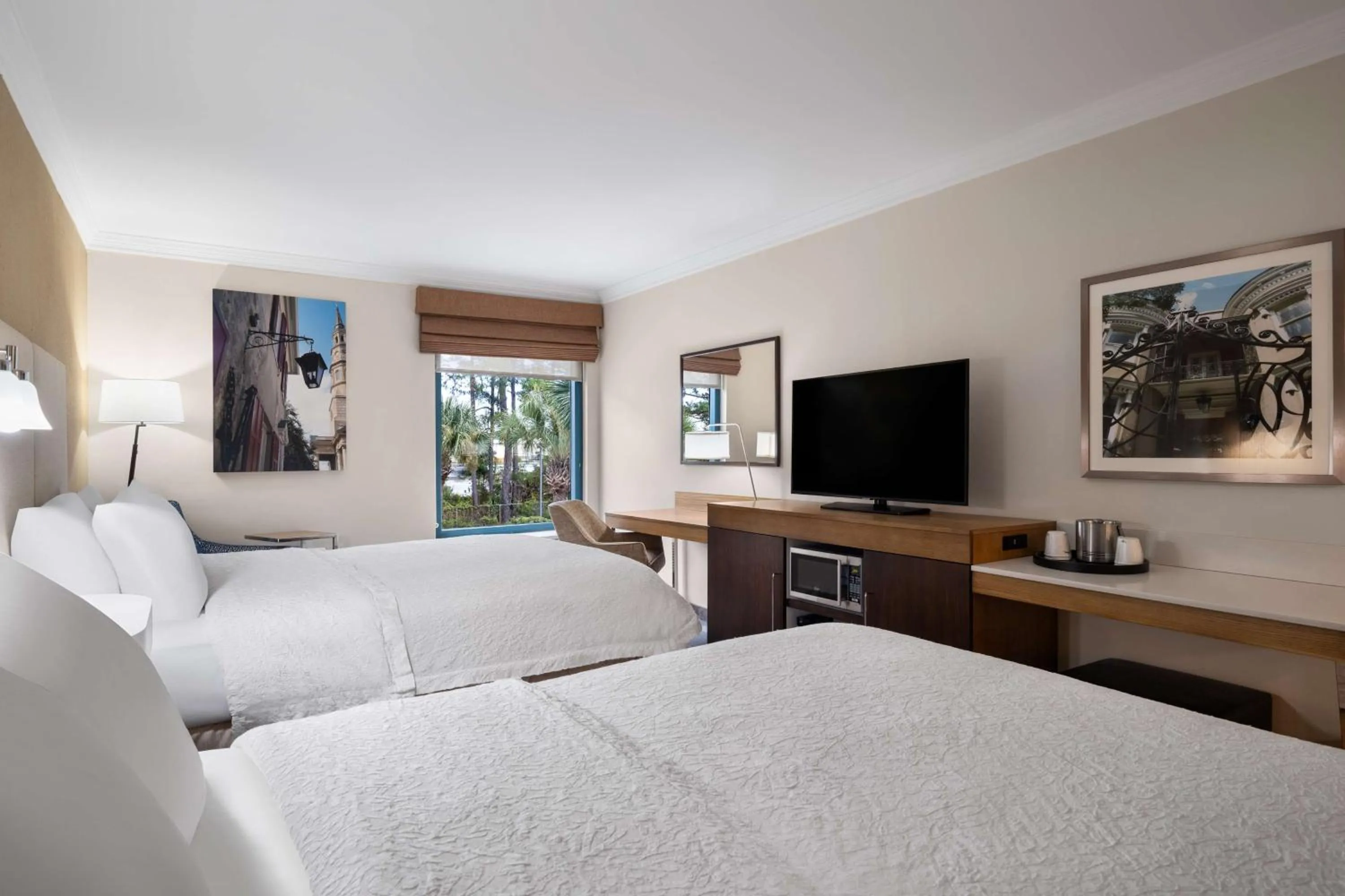 Room with Two Queen Beds - Non-Smoking in Hampton Inn Charleston North