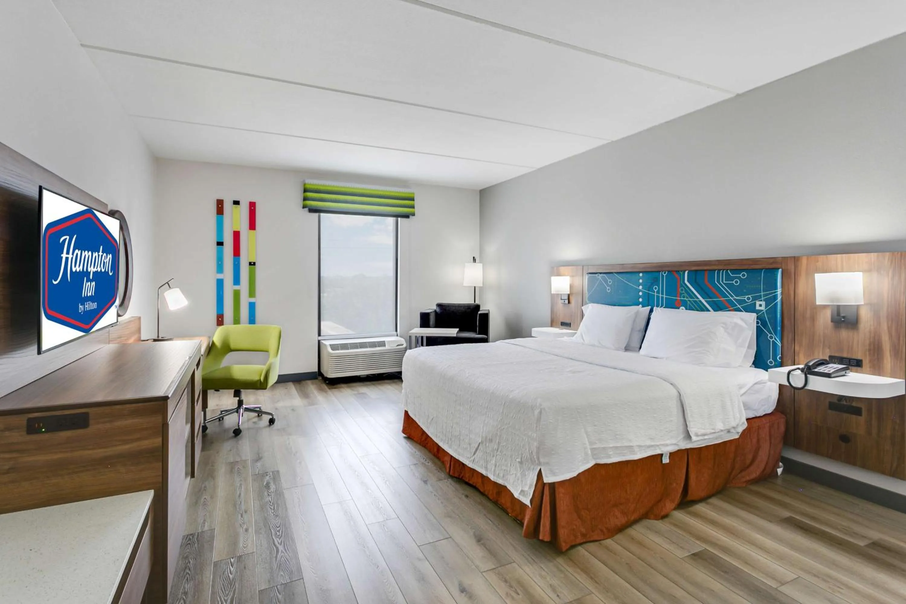 King Room with Sofa Bed and Study - Non-Smoking in Hampton Inn Houston-Pearland, TX