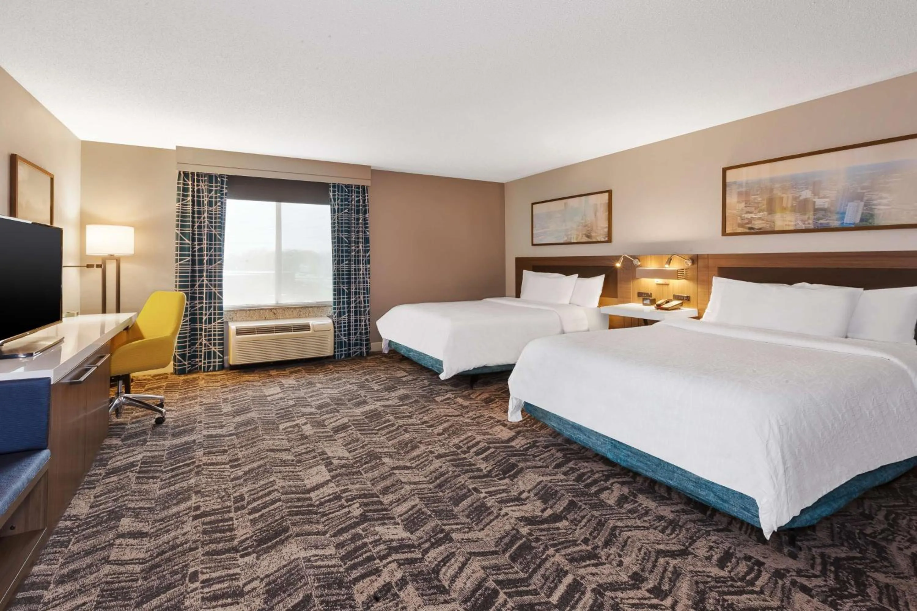 Queen Room with Two Queen Beds - Mobility and Hearing Access in Hilton Garden Inn Minneapolis Maple Grove