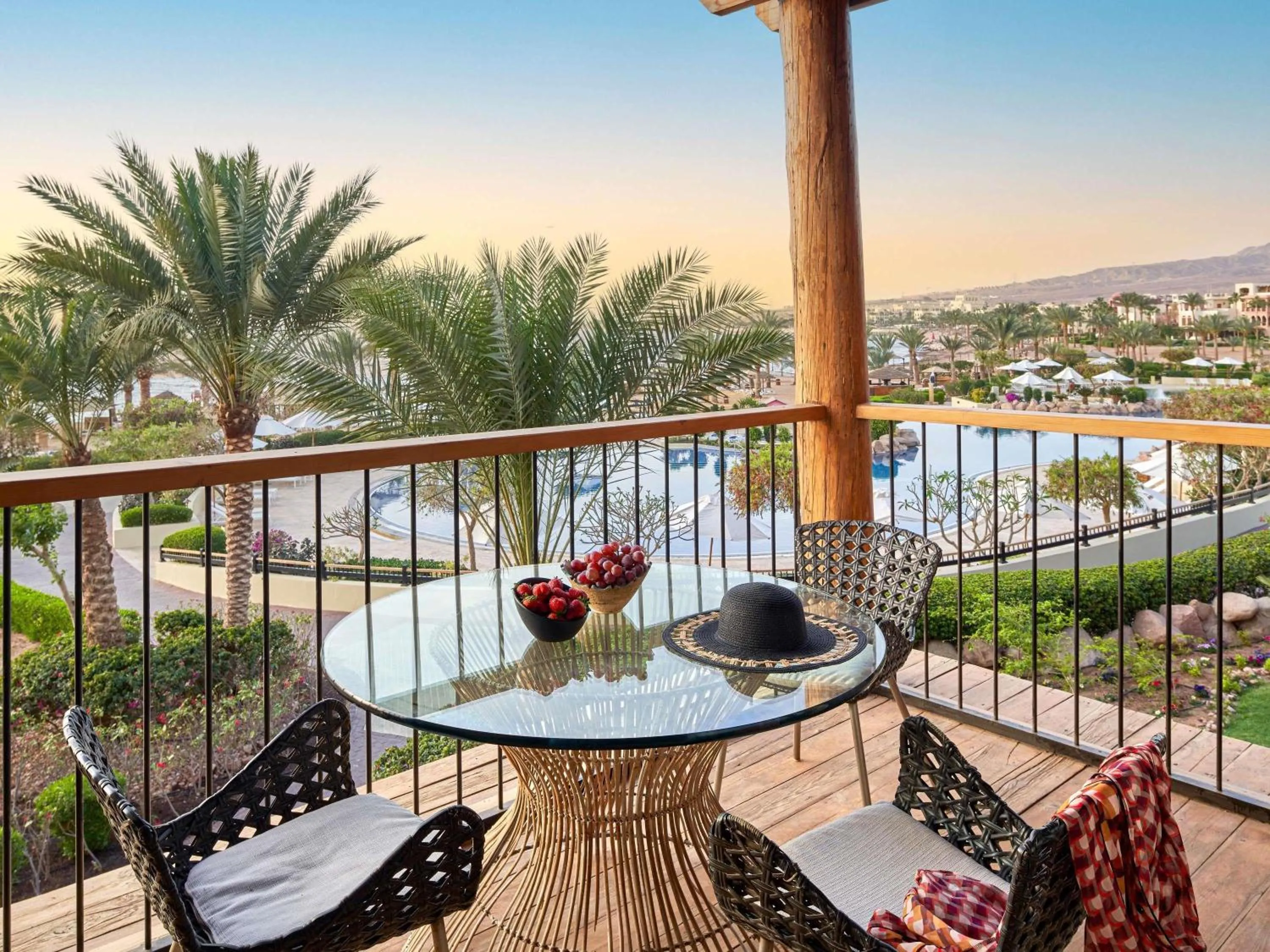 Superior Twin Room with Pool View in Mövenpick Resort & Spa Tala Bay Aqaba