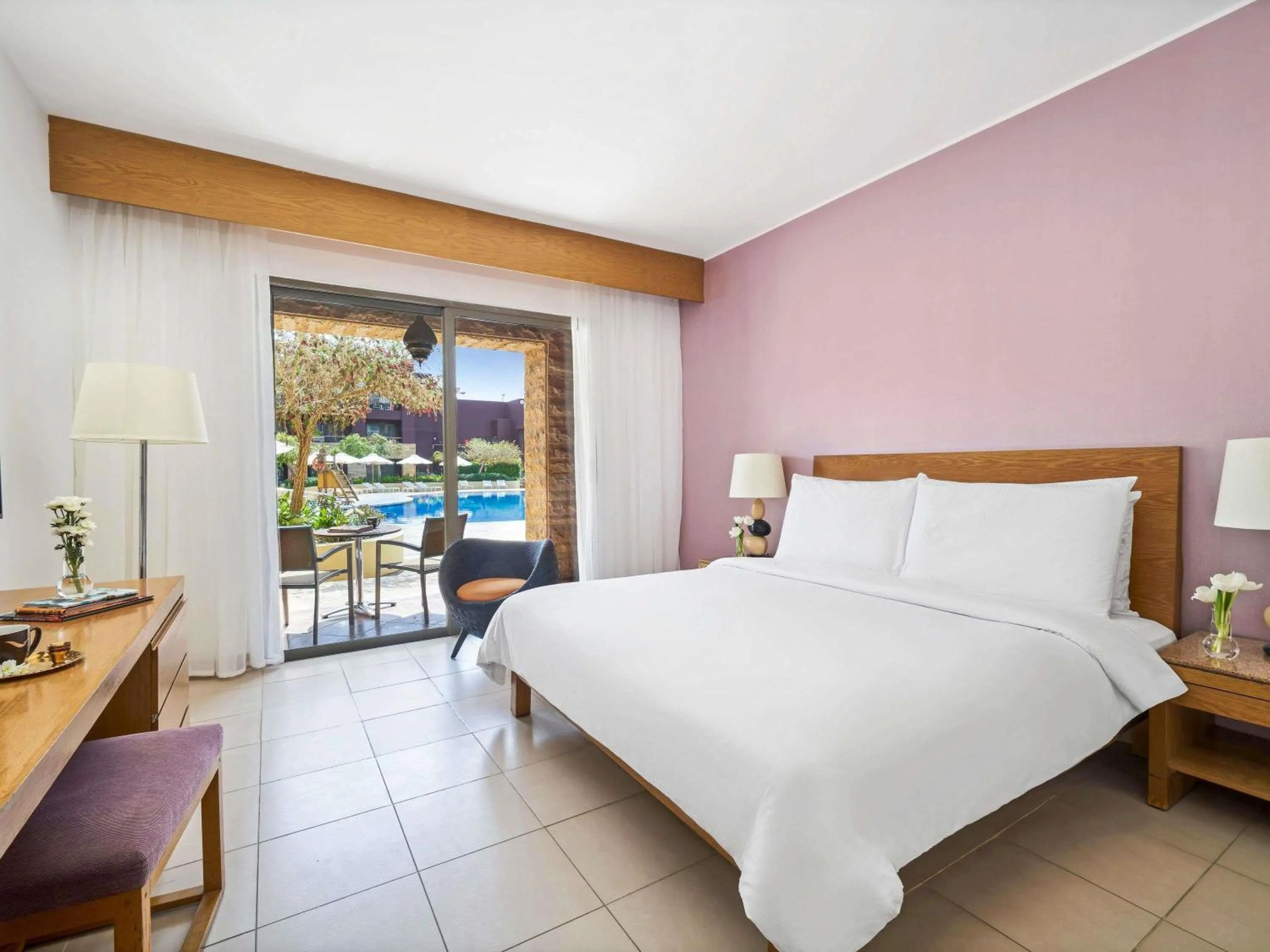 Superior Family Room with Pool View in Mövenpick Resort & Spa Tala Bay Aqaba