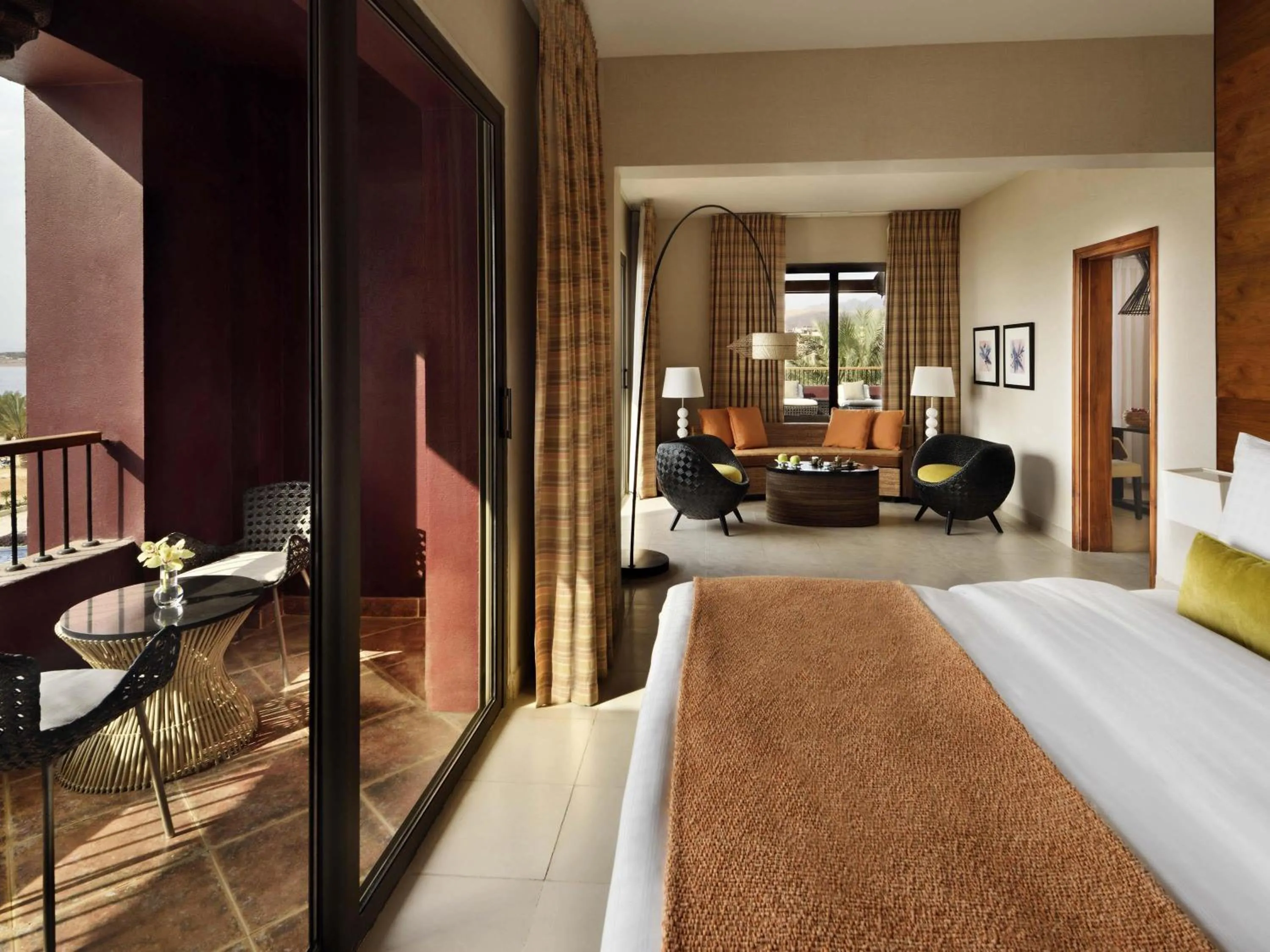 Grand Suite with Sea View in Mövenpick Resort & Spa Tala Bay Aqaba