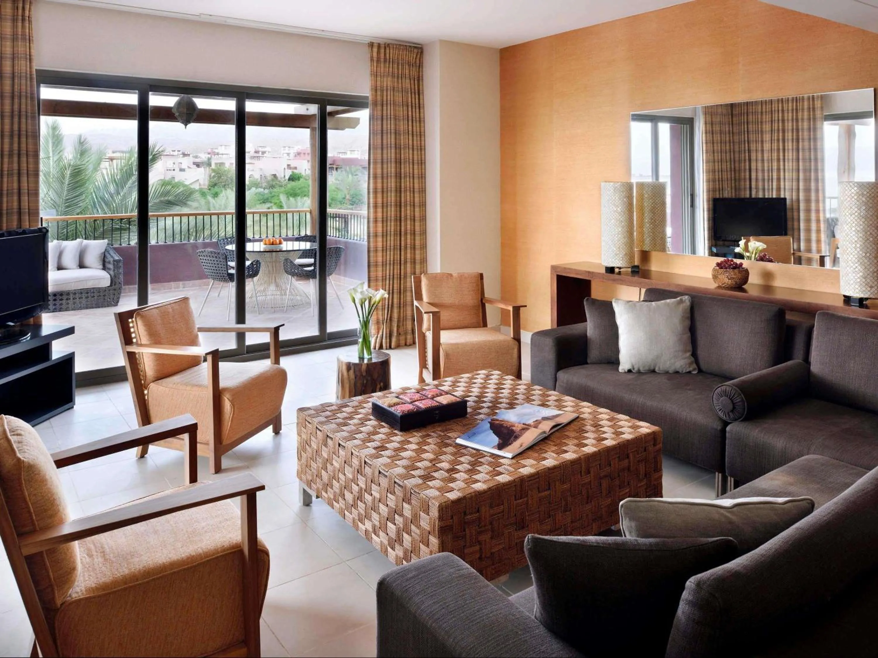 King Suite with Sea View in Mövenpick Resort & Spa Tala Bay Aqaba