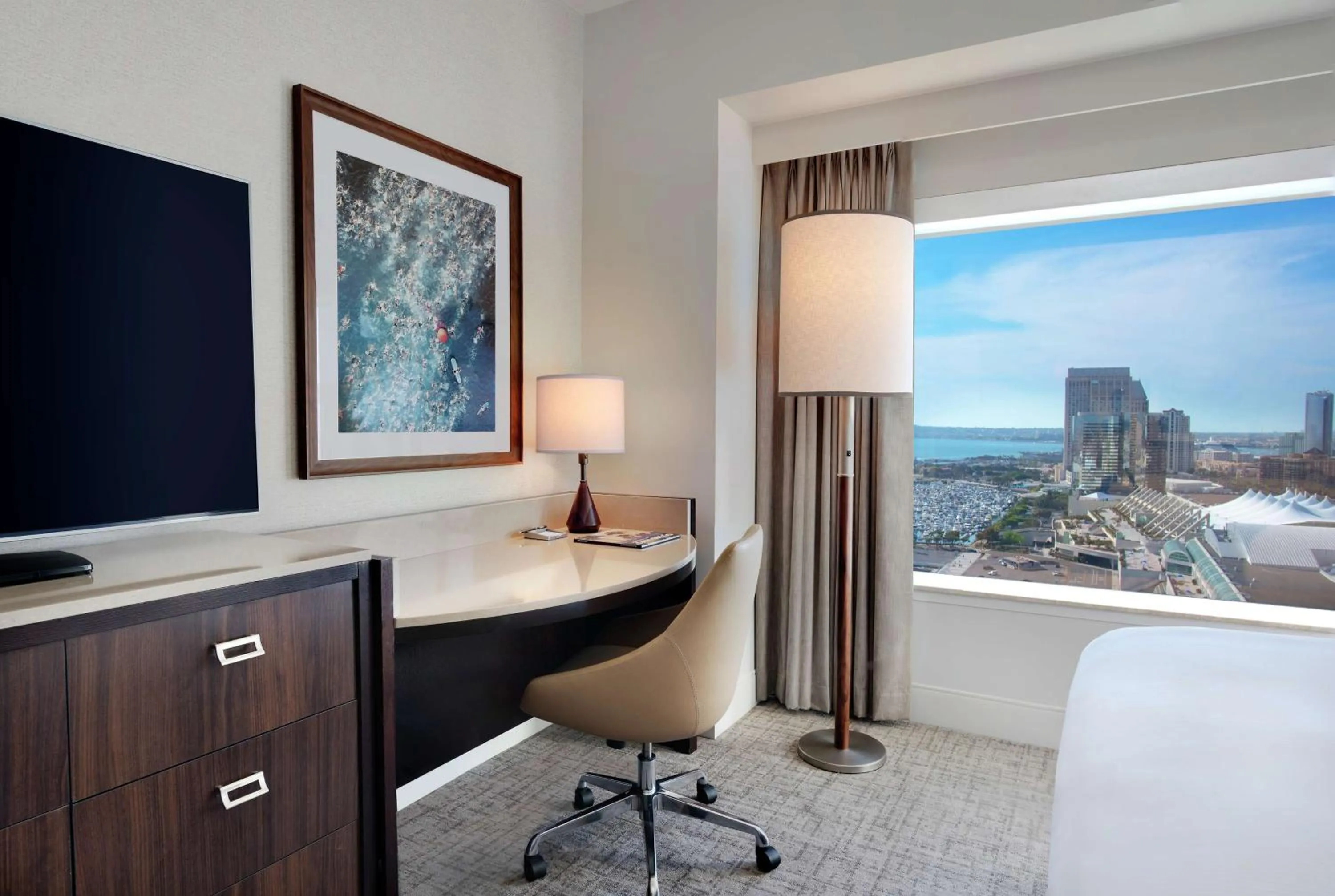 Queen Room with Two Queen Beds and Bath Tub - Mobility Accessible in Hilton San Diego Bayfront