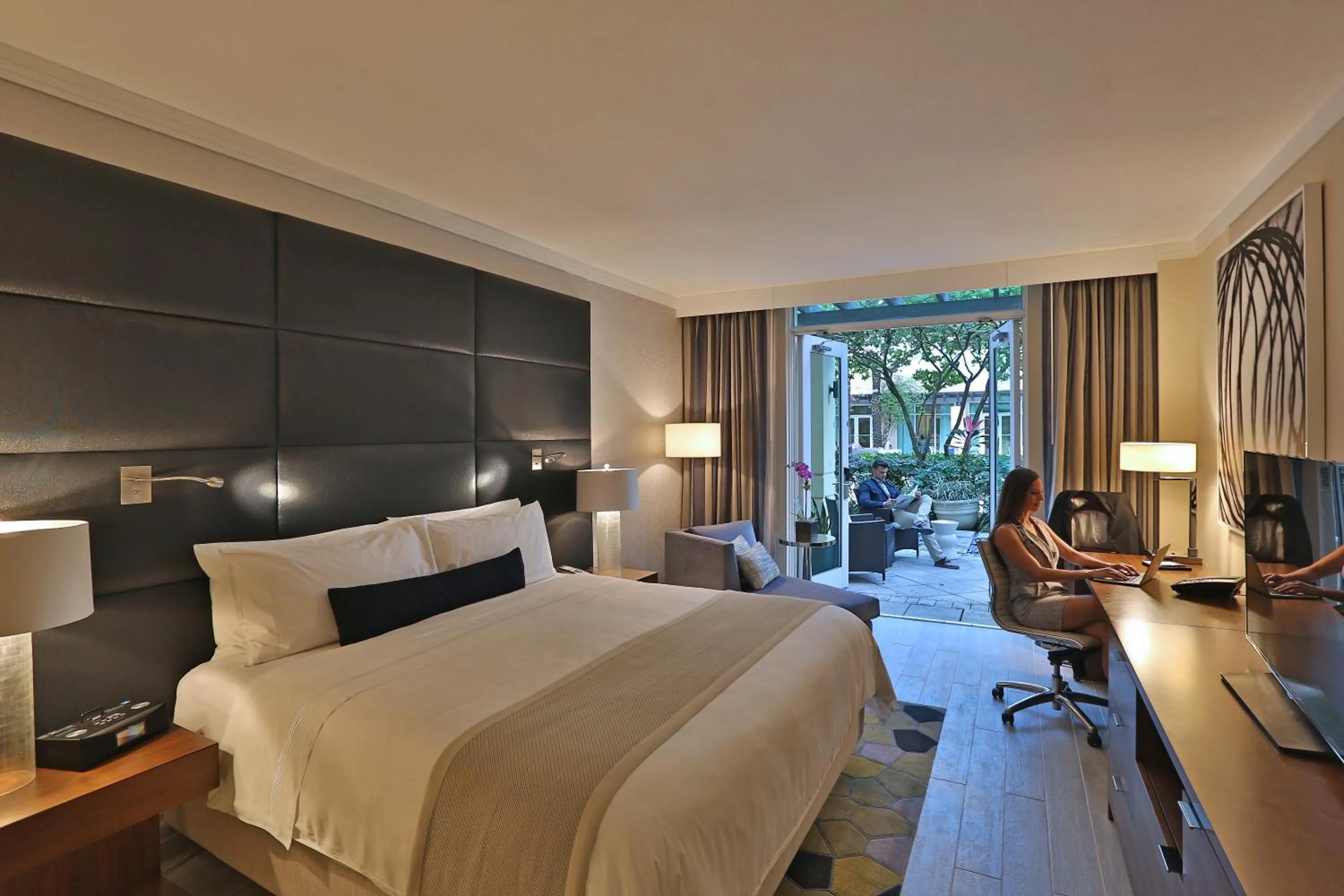 Classic King Room with Pool Access in InterContinental At Doral Miami by IHG